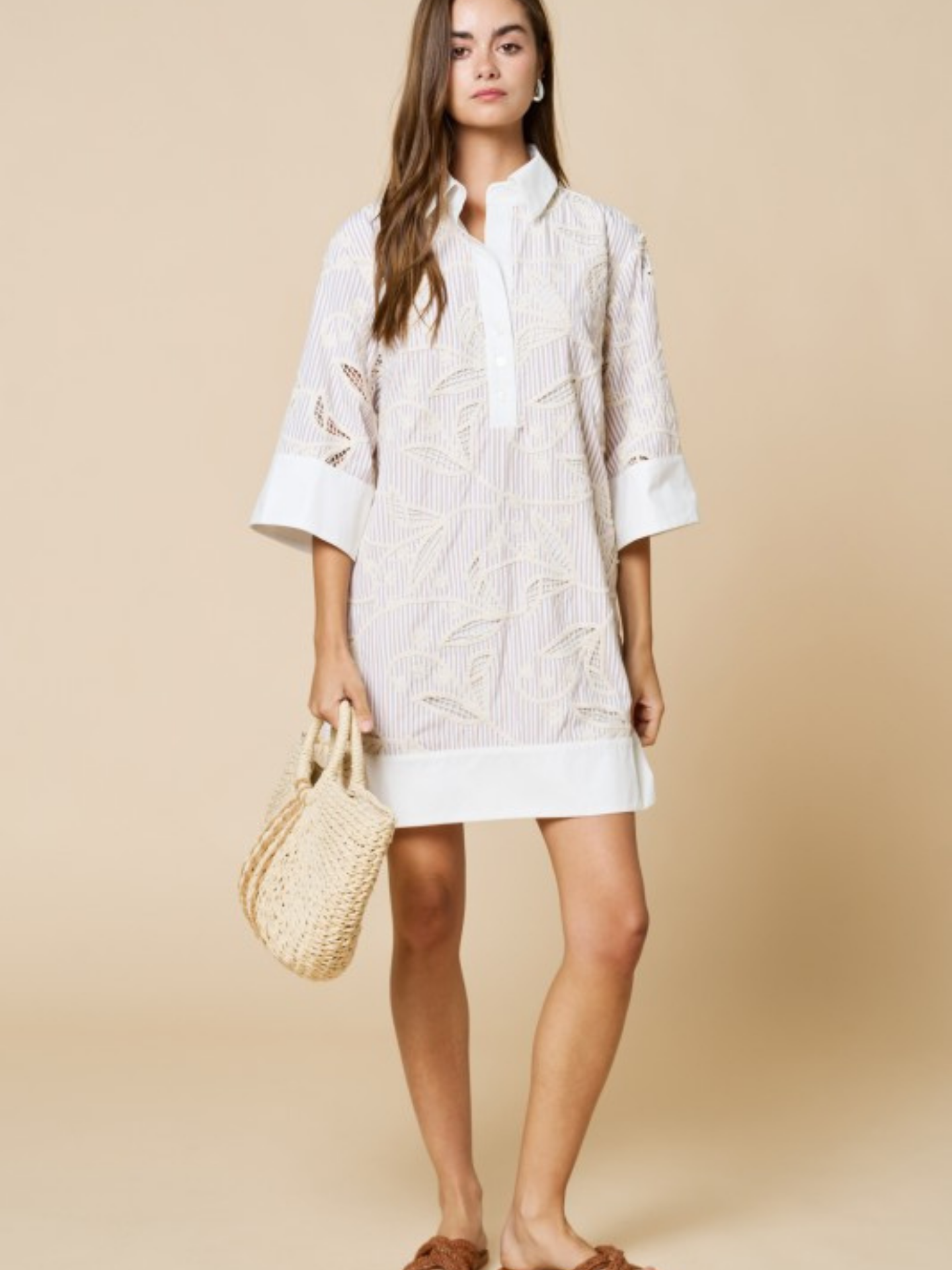 Carol Poplin Shirtdress