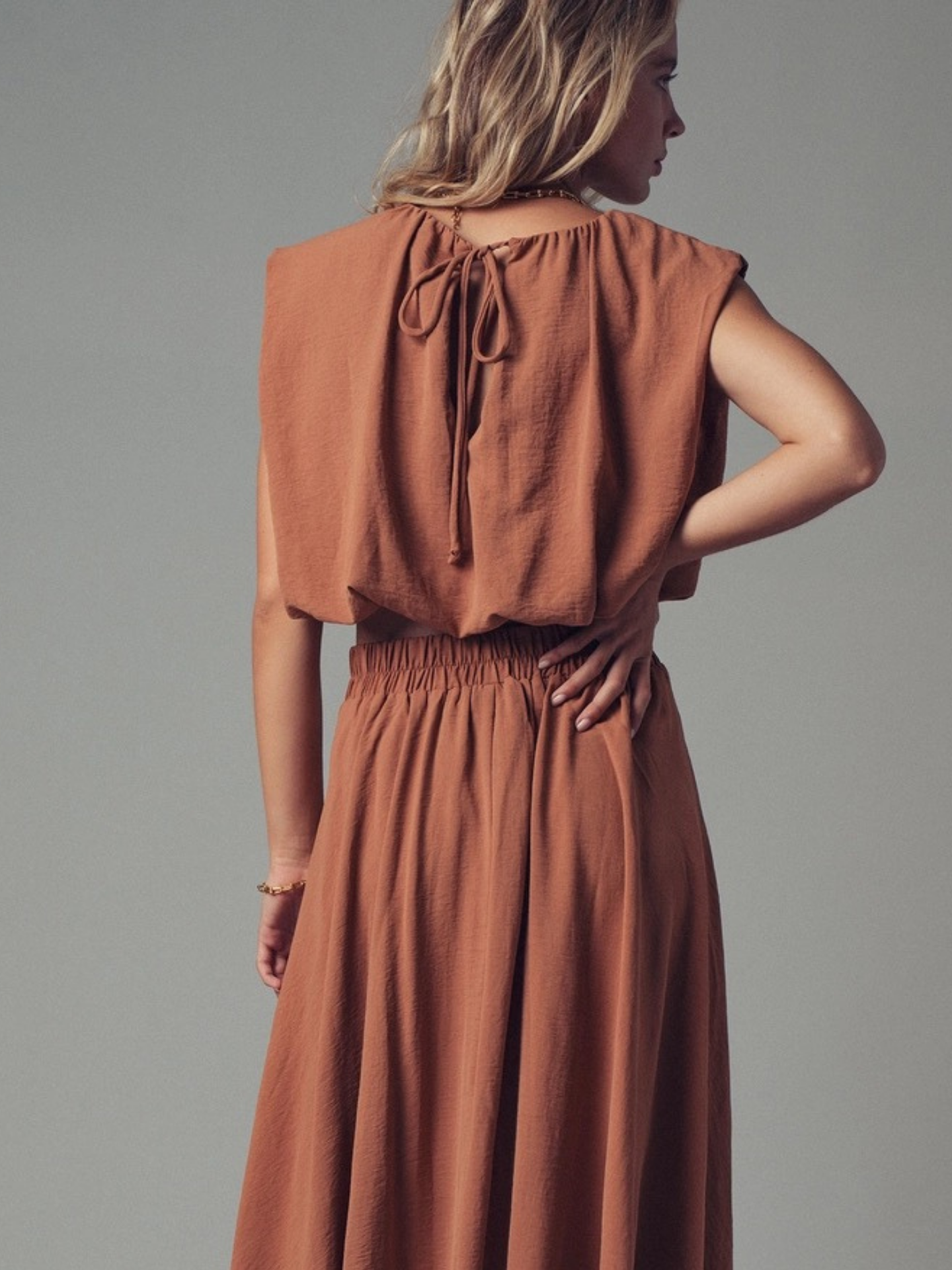 Tie Back Balloon Top