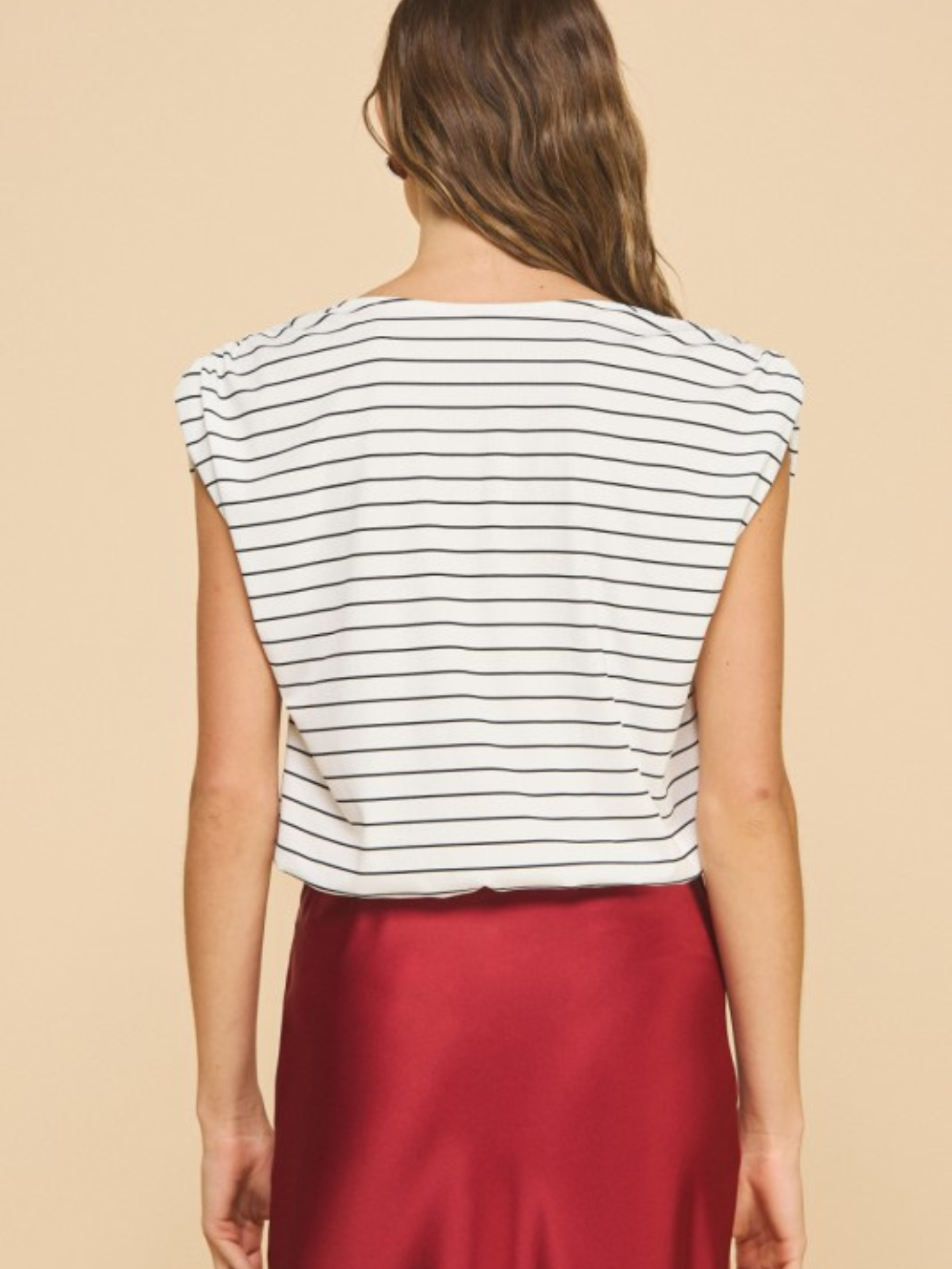 Stripe Rib Top - Mimi & Rae