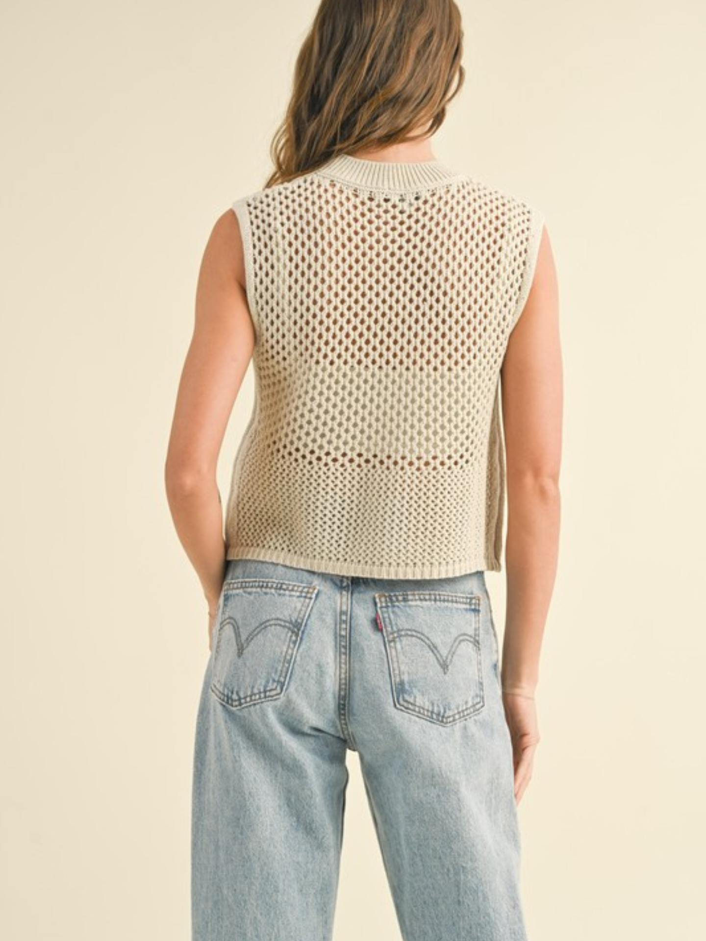 Crochet Sleeveless Top - Mimi & Rae