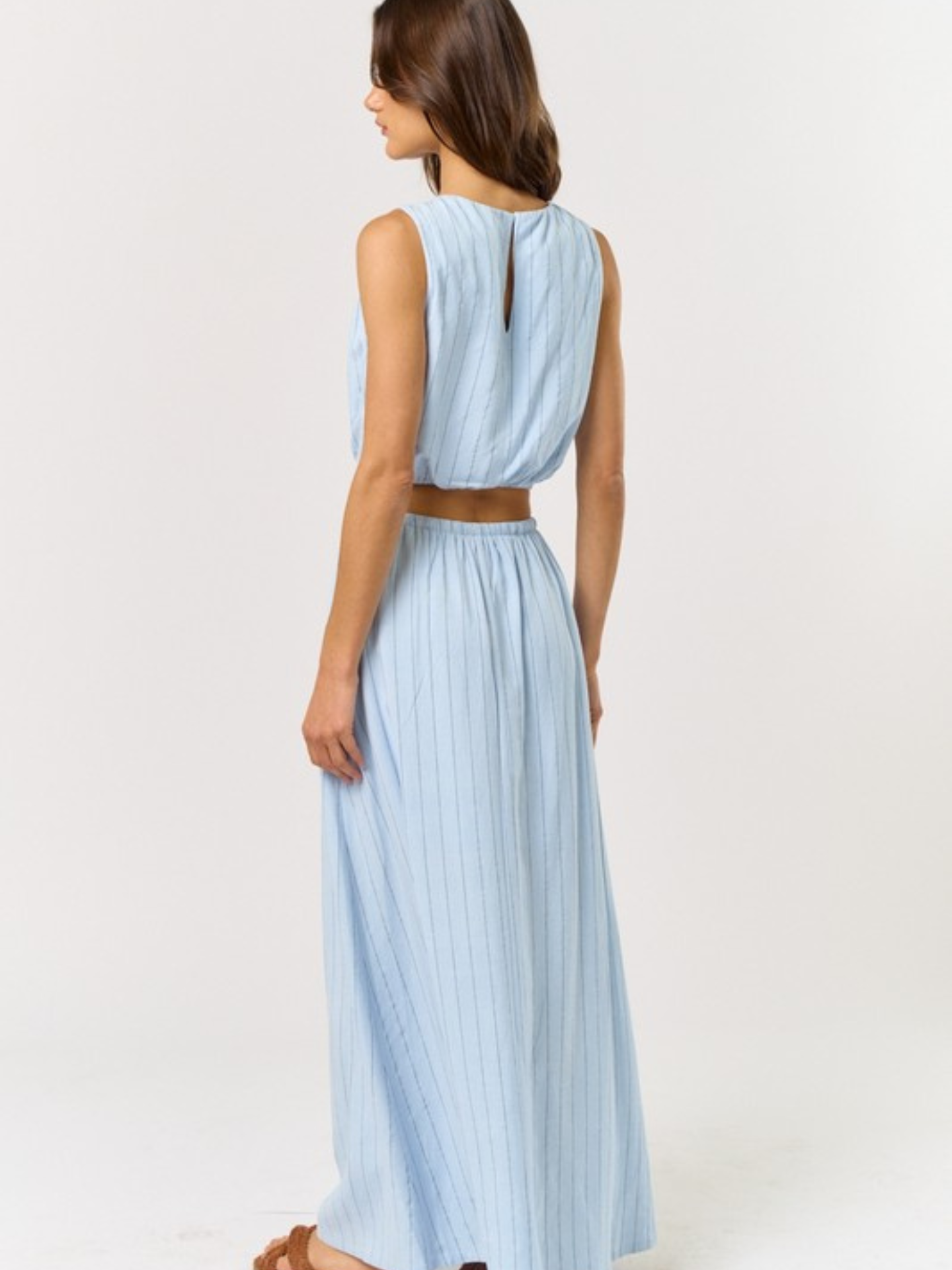 Stripe Skirt Set