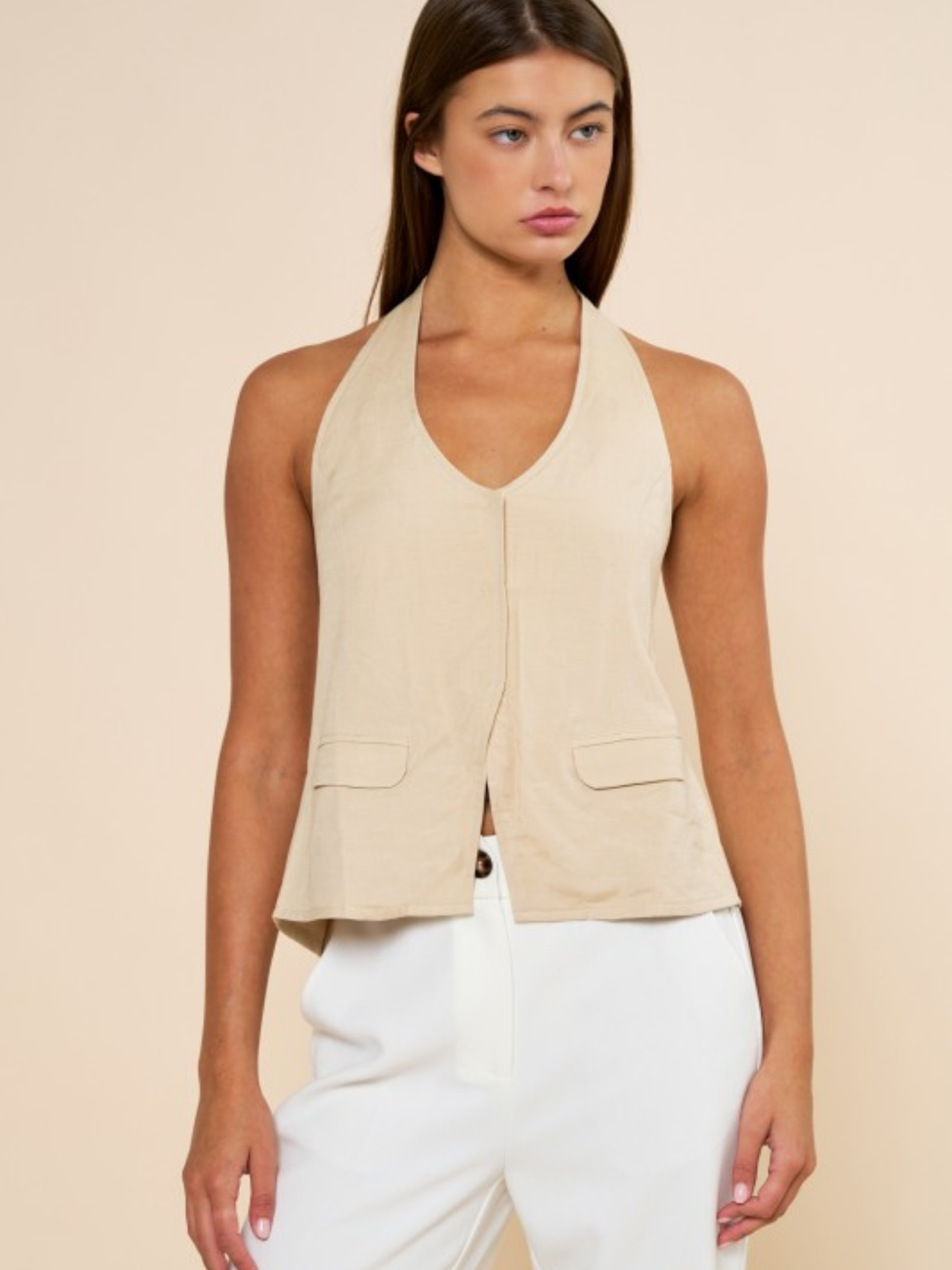 Halter Vest Top - Mimi & Rae