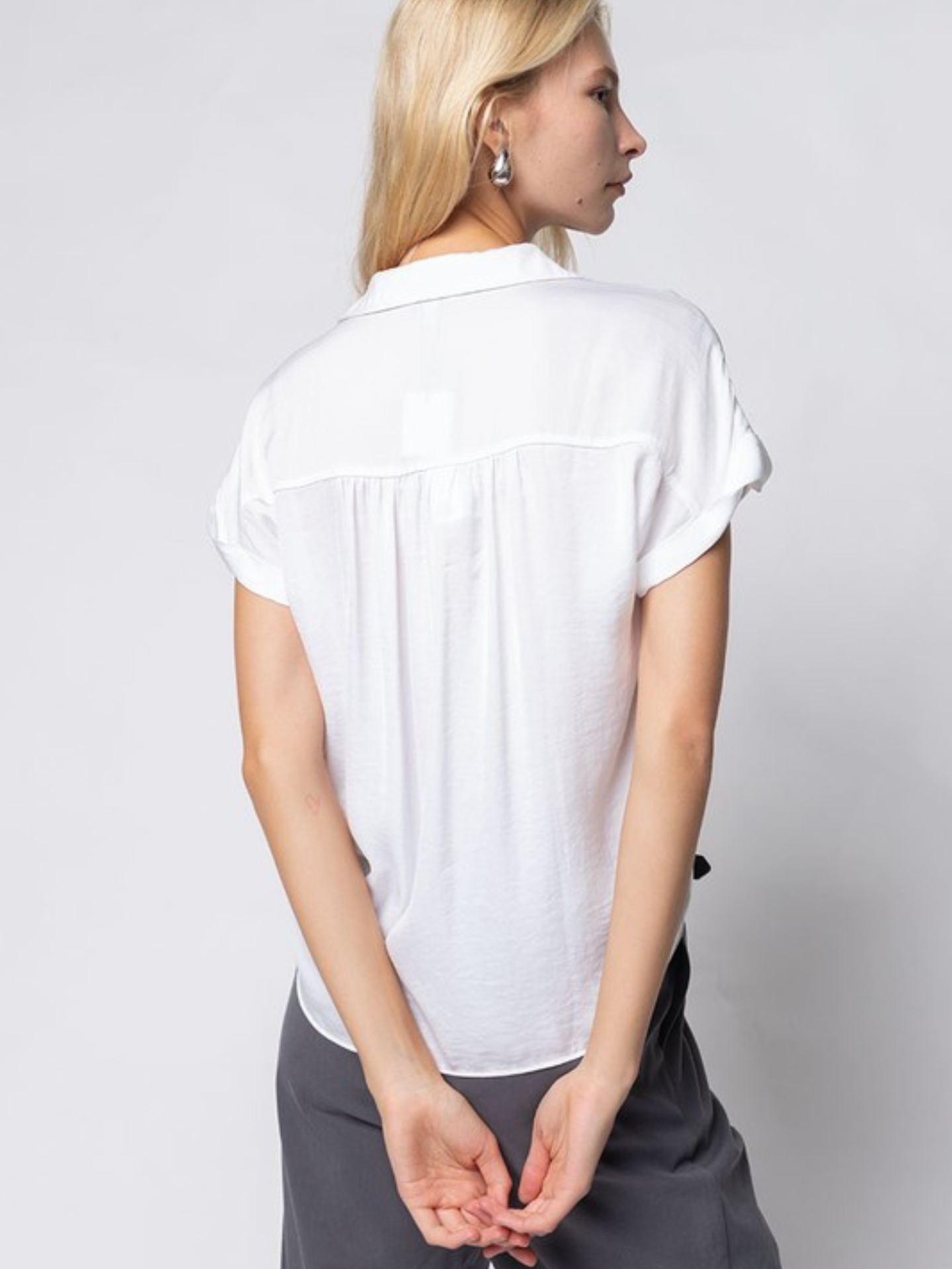 Classic Button Down Blouse