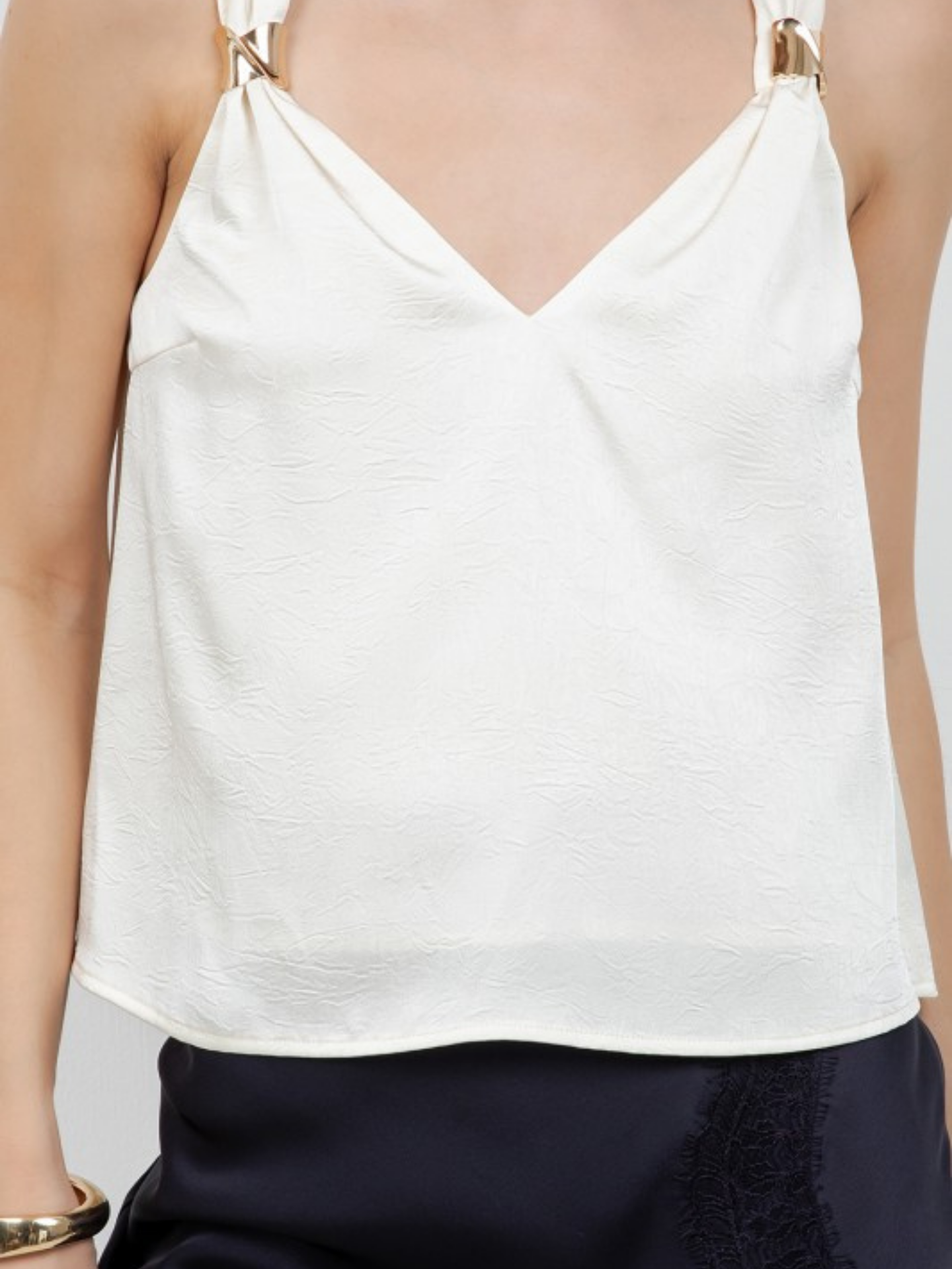 Florence Tank with Gold Jewel Detailing
