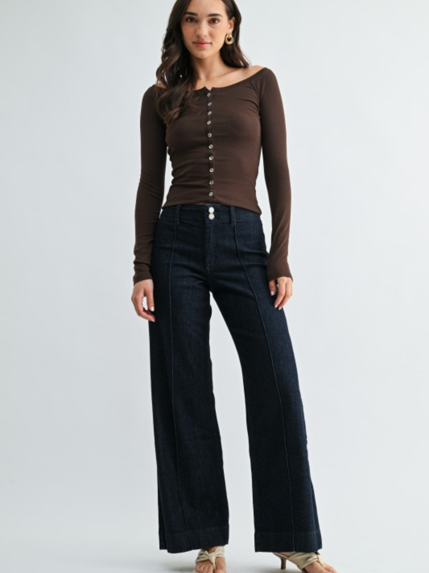 Dark Denim Trouser