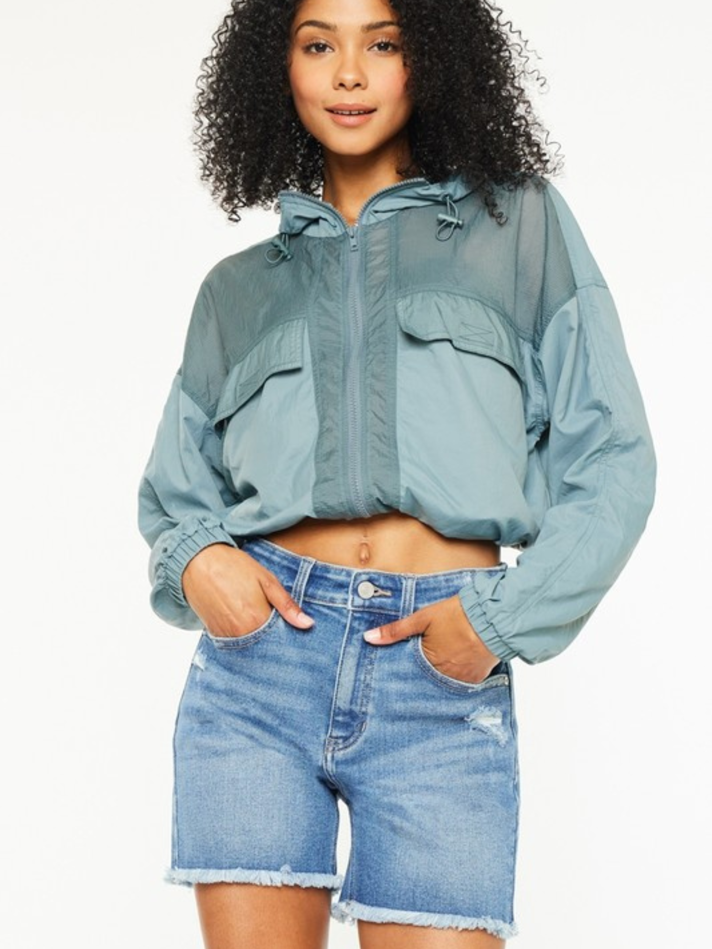 Fray Hem Short