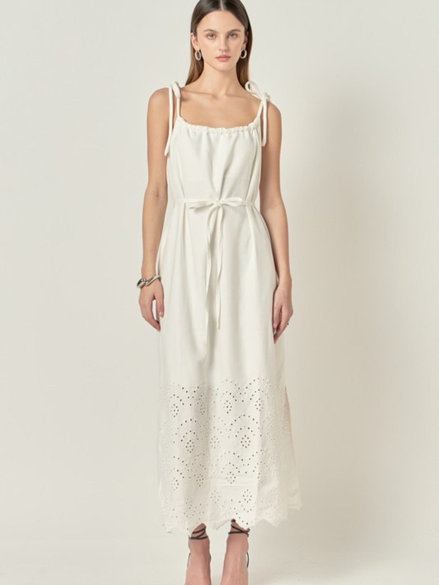 Linen Sleeveless Dress - Mimi & Rae