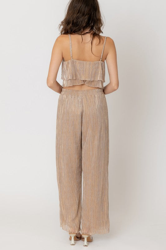 Glitter Pant Set