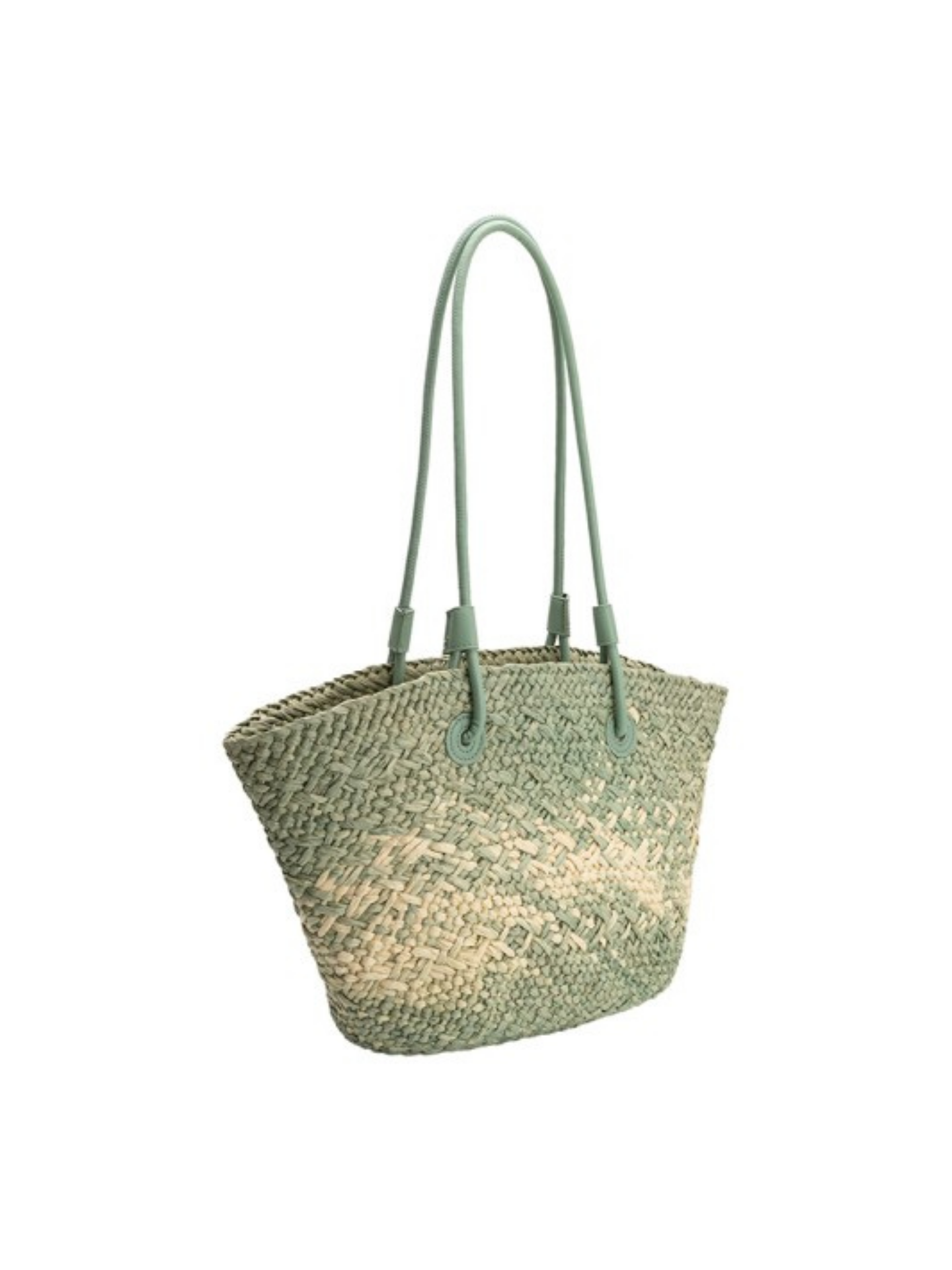 Sunset Straw Tote