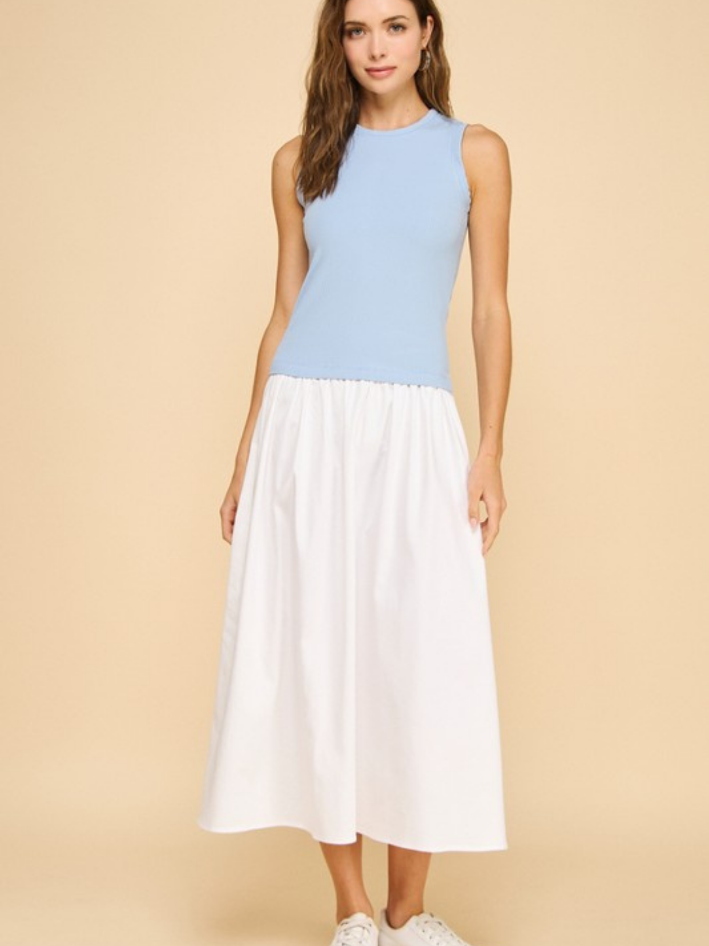 Drop Waist Maxi Dress