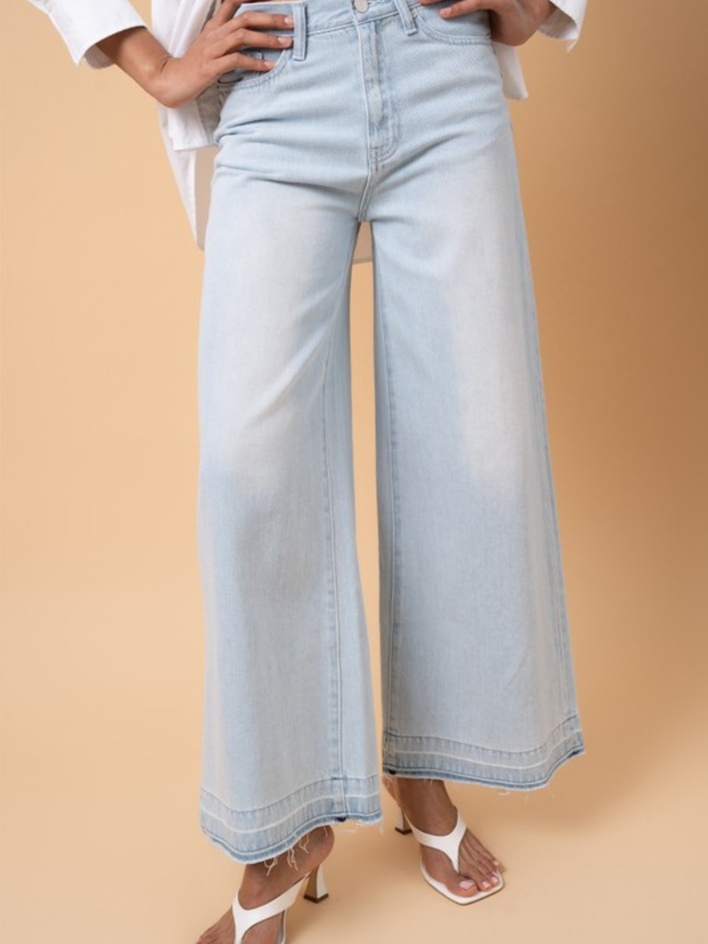 Hi Rise Relaxed Denim