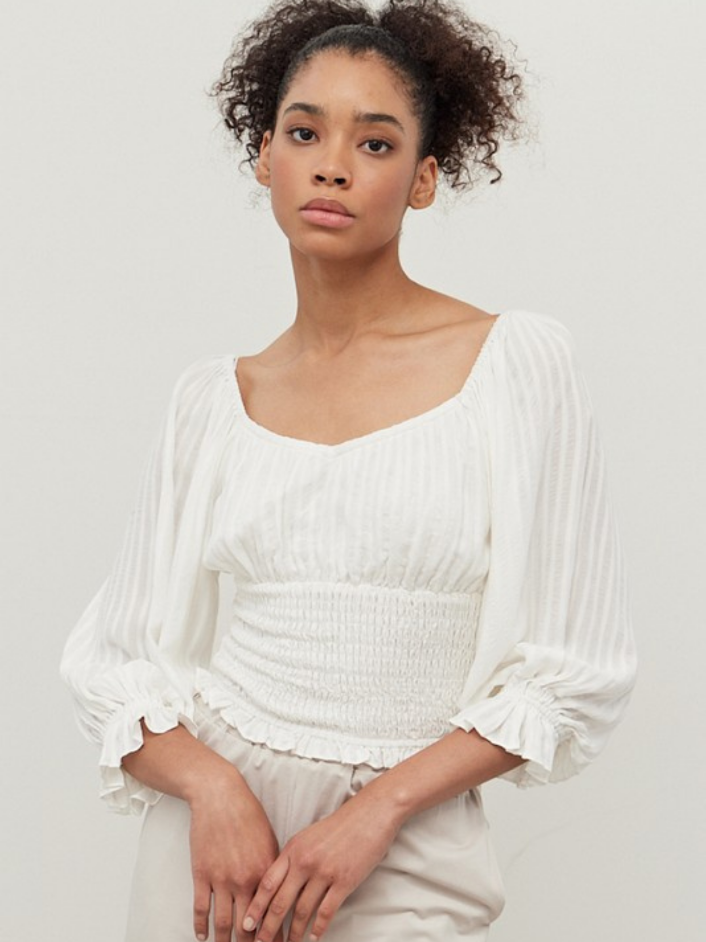 Alice Smocked Waist Top
