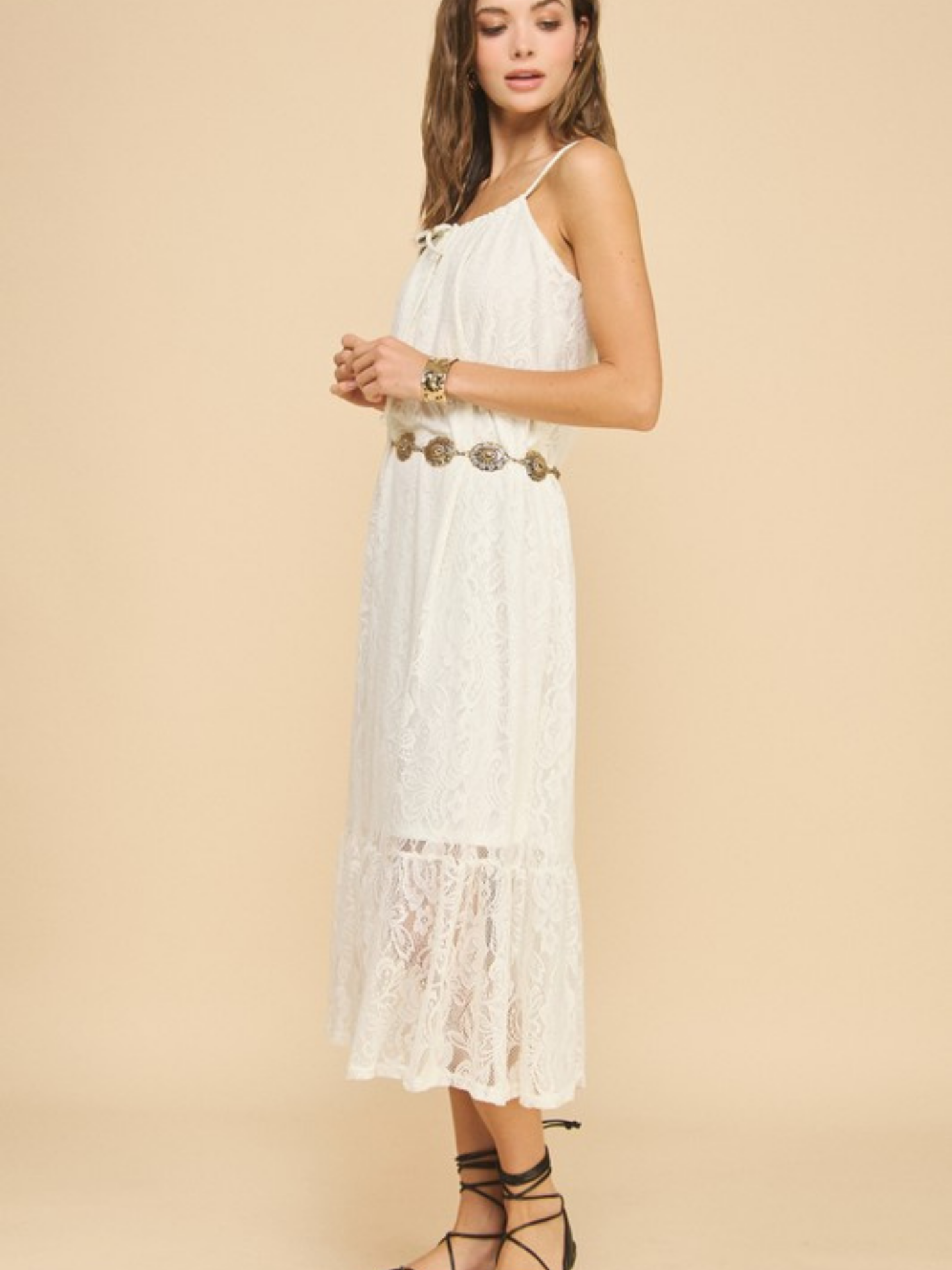 Lace Maxi Dress - Mimi & Rae