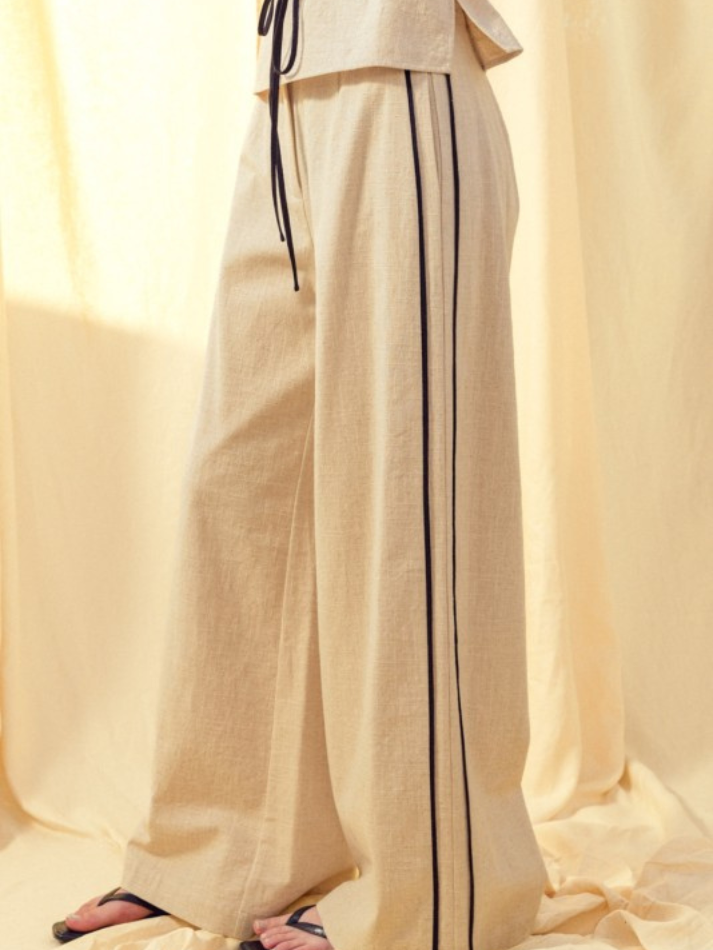 Carolyn Linen Trouser - Mimi & Rae