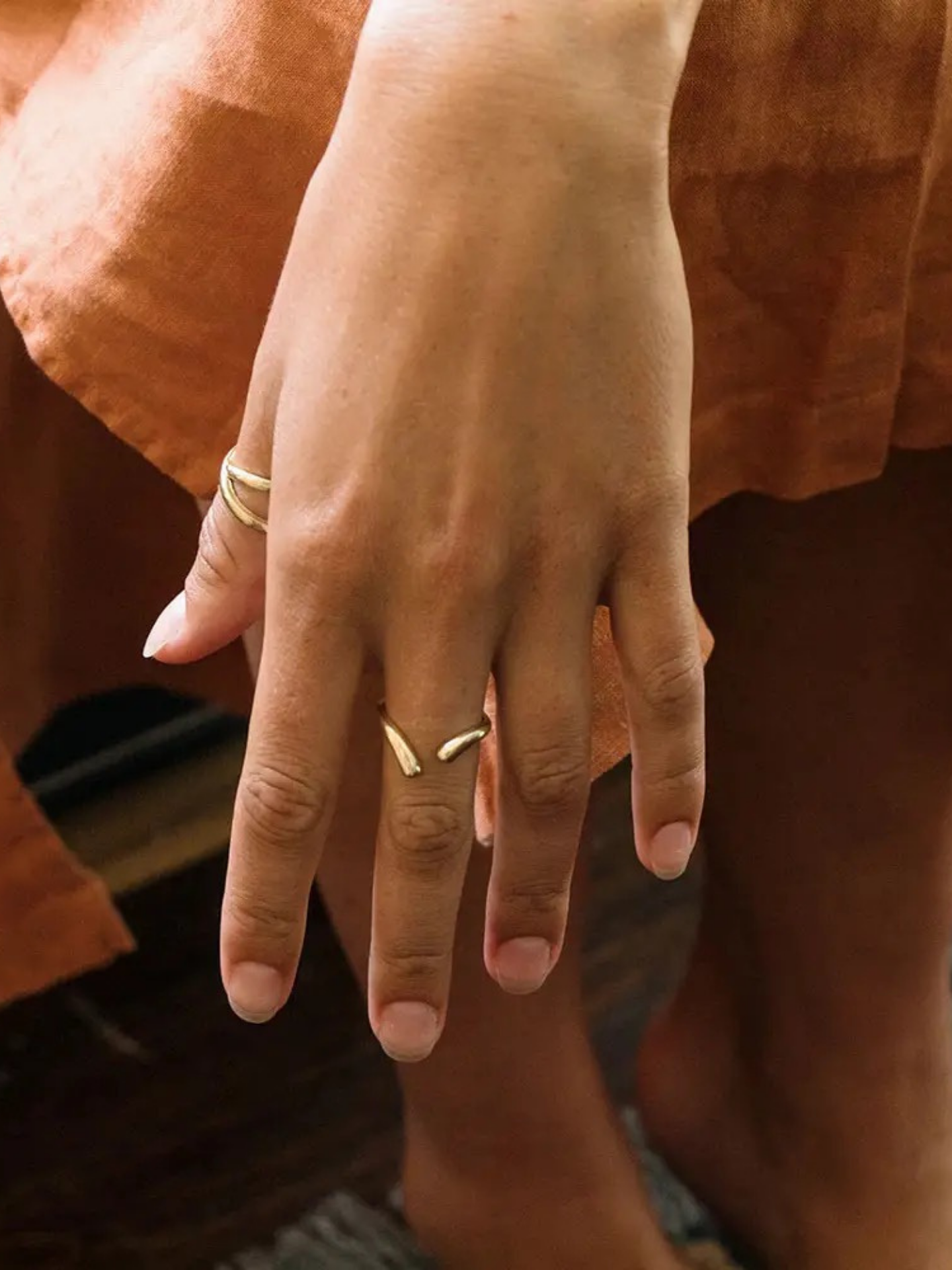 Amano Studios Lily Ring featuring a delicate floral design with silver band and intricate lily motif for elegant jewelry.