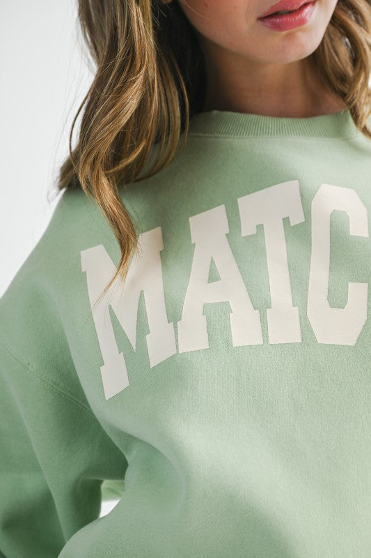 Matcha Crewneck Sweatshirt