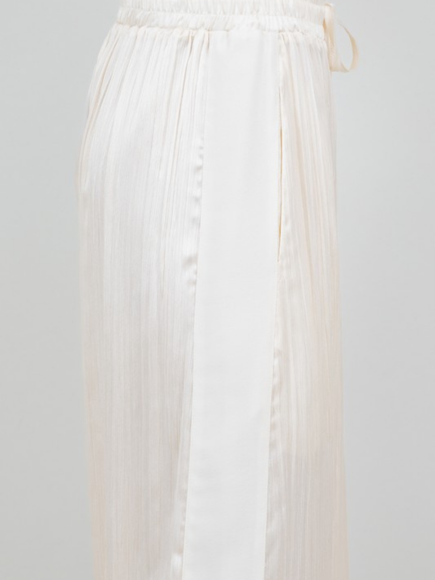 Crinkle Satin Trousers