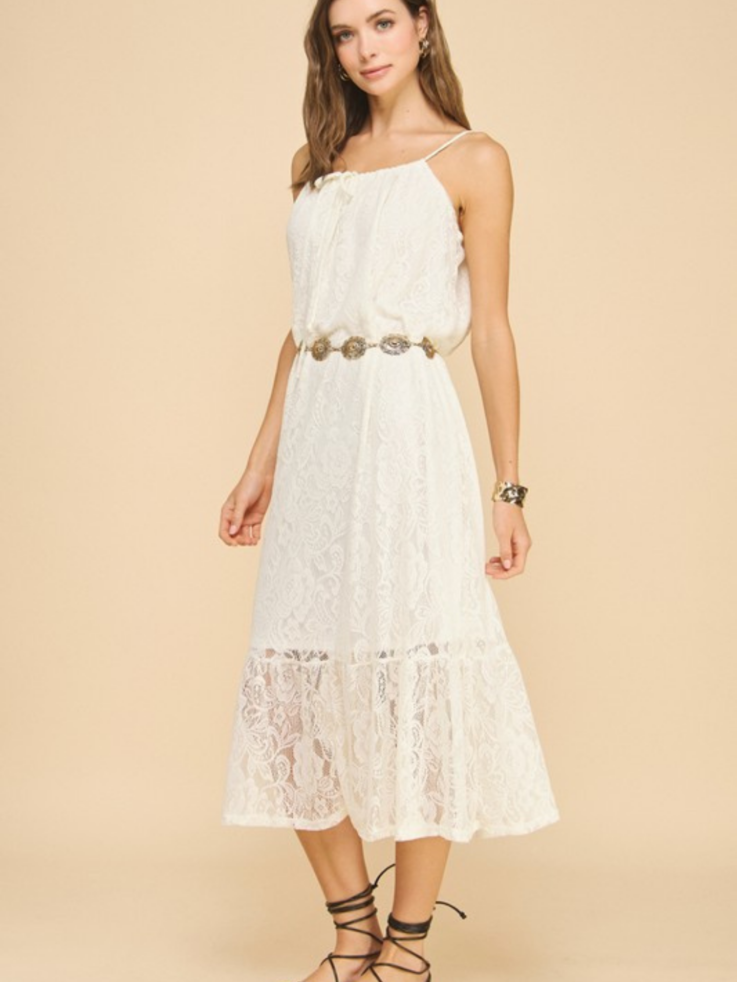 Lace Maxi Dress - Mimi & Rae