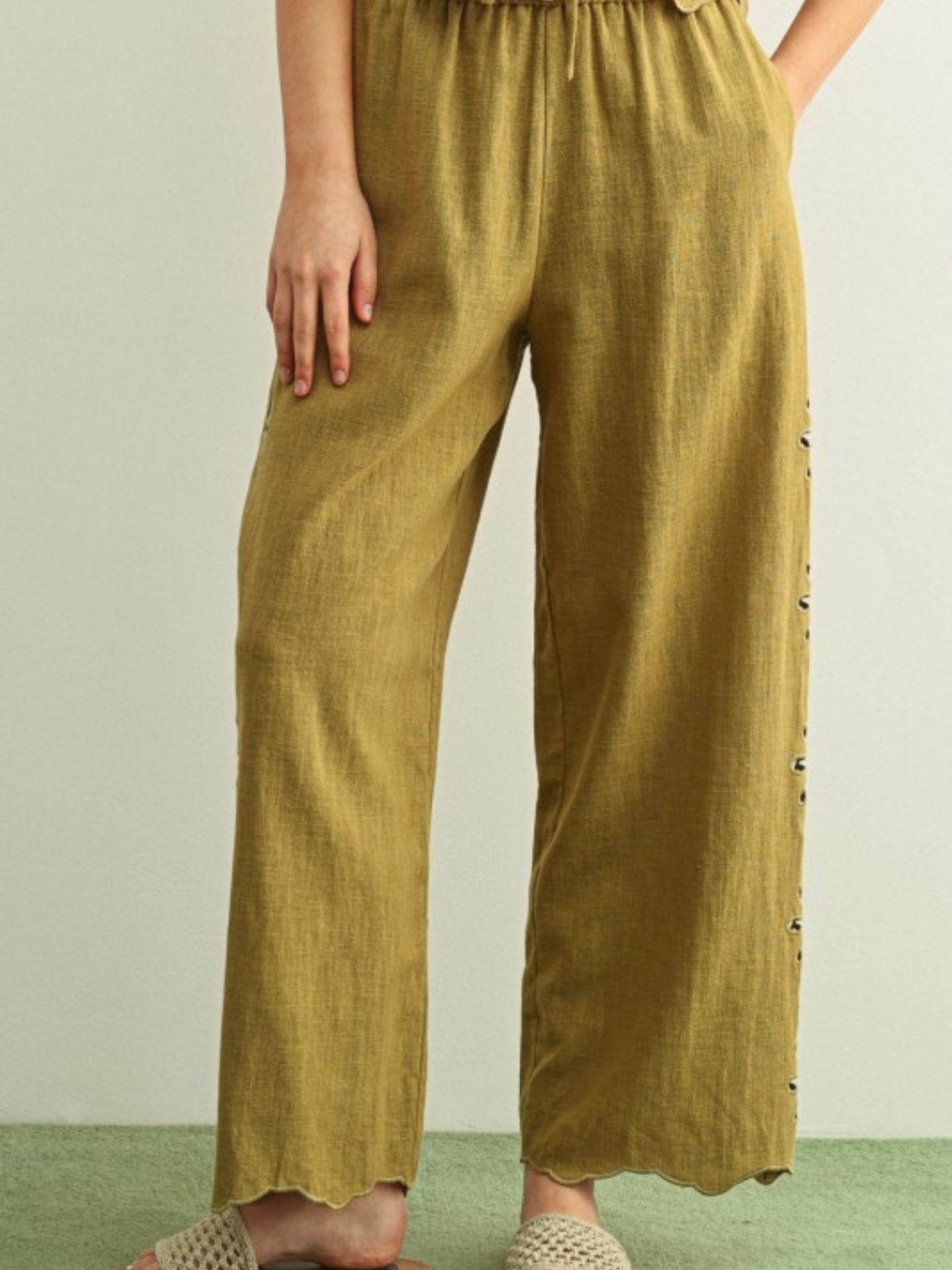 Peggy Embroidered Pant