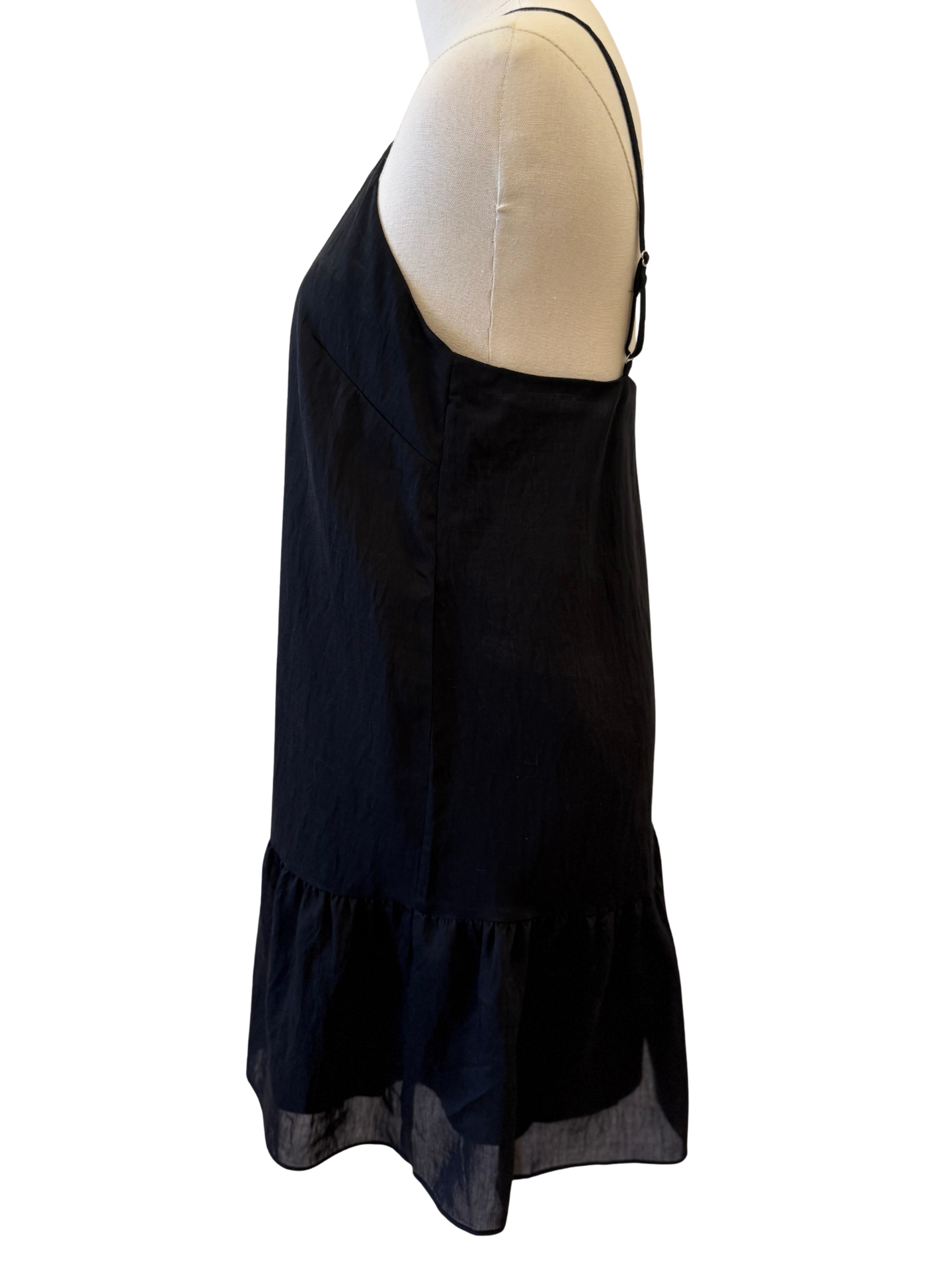 Ruffle Hem Mini Dress - Mimi & Rae