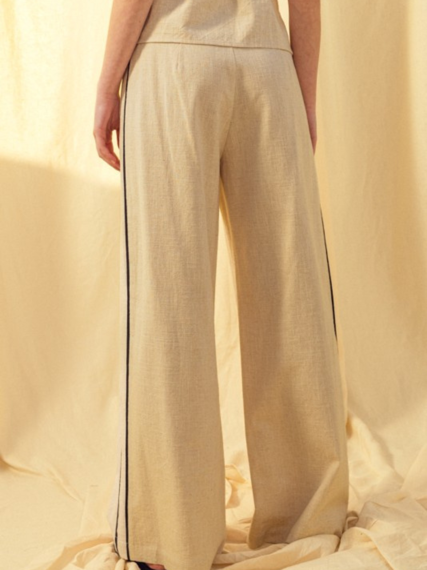 Carolyn Linen Trouser - Mimi & Rae