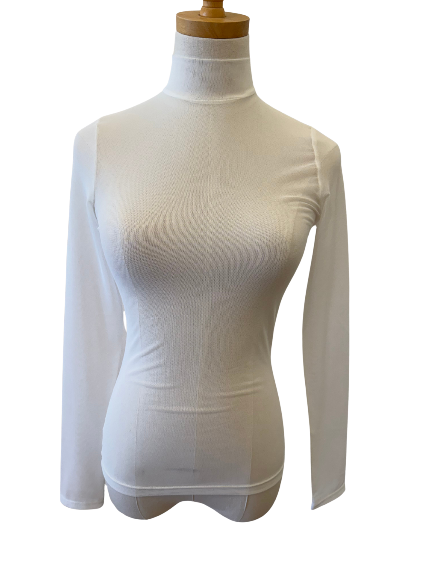 Mesh Mockneck Top - Mimi & Rae