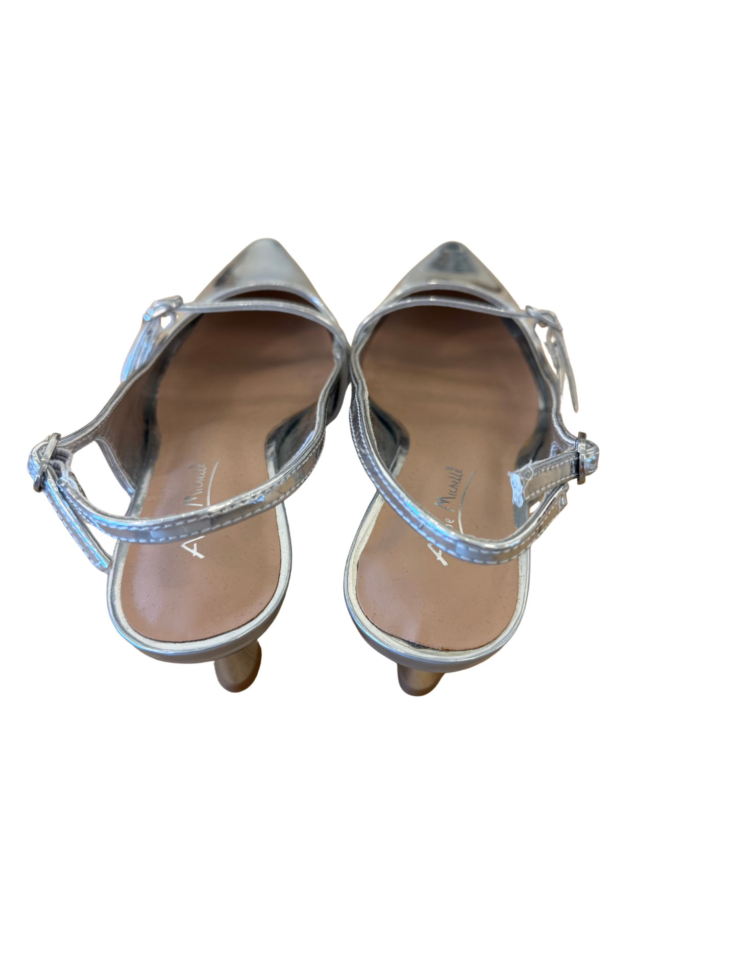 Silver Slingbacks - Mimi & Rae