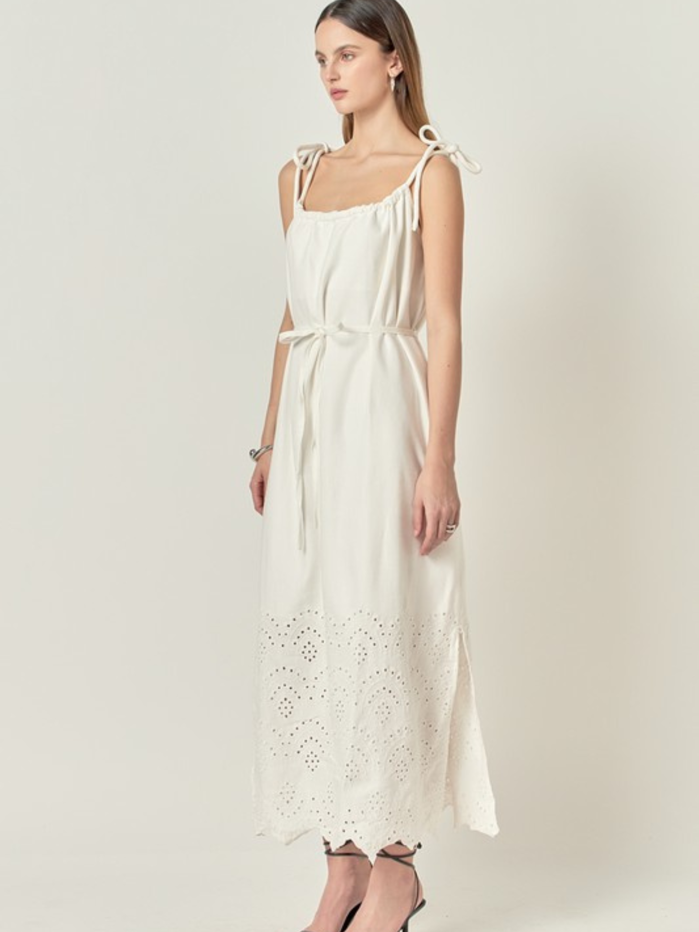 Linen Sleeveless Dress - Mimi & Rae
