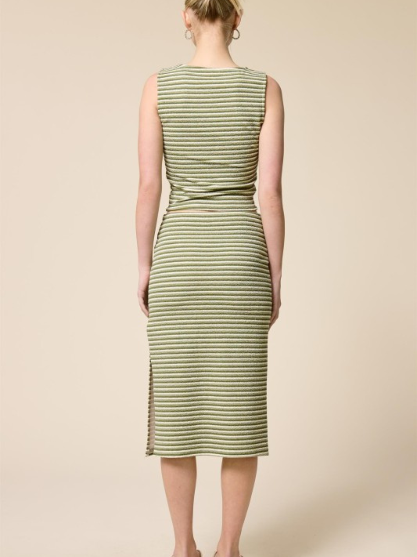 Elsie Striped Skirt Set - Mimi & Rae
