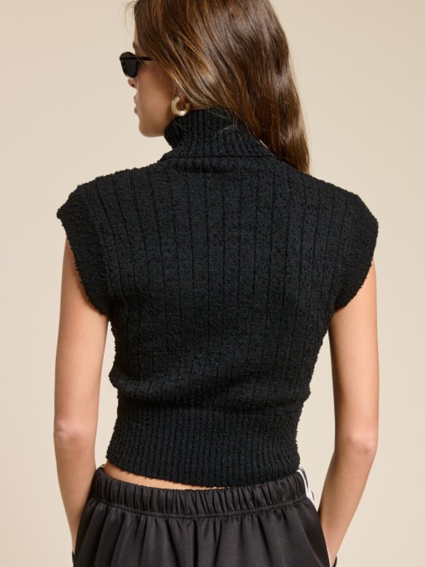 Sleeveless Turtleneck