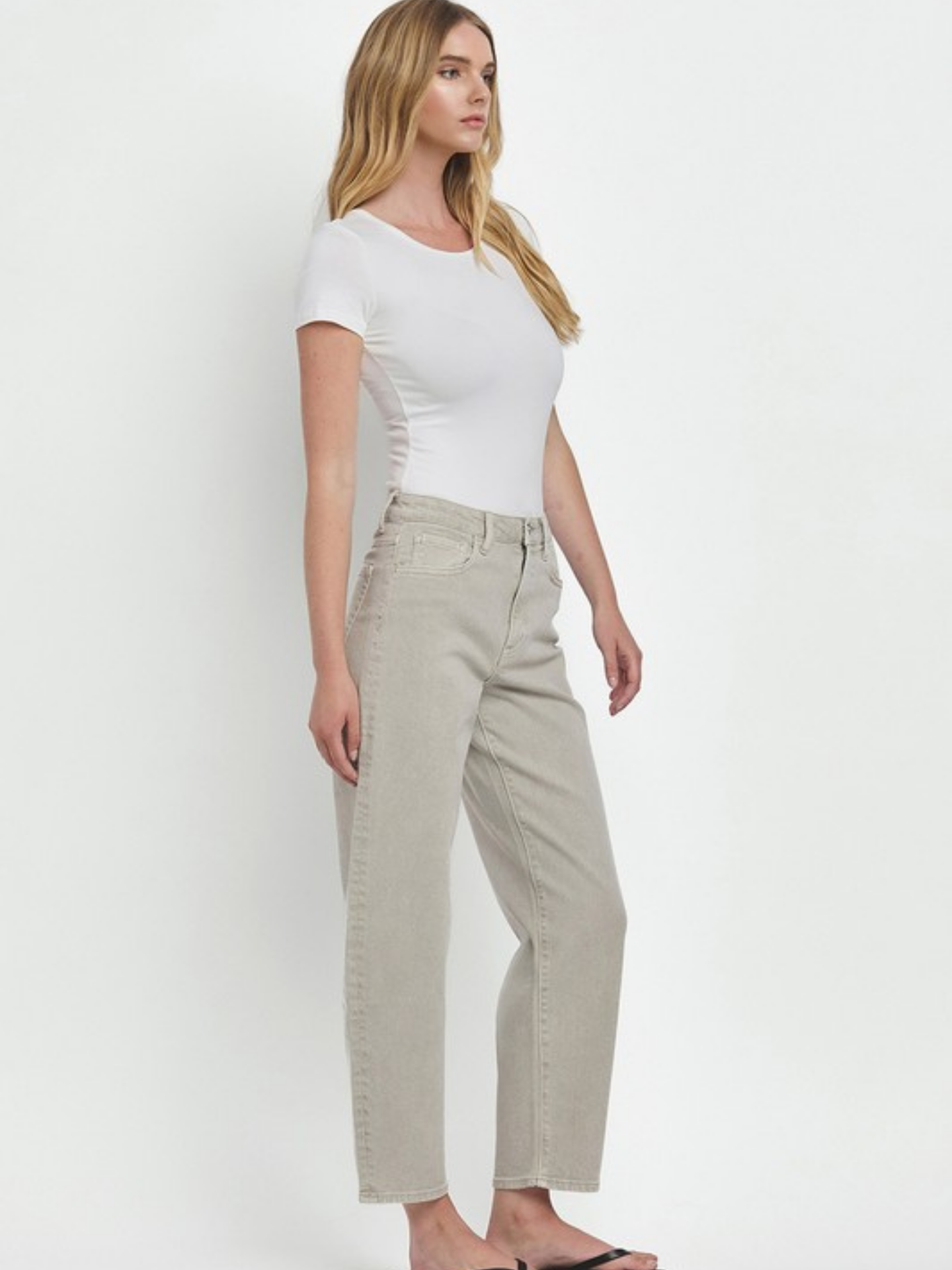 Slim Barrel Leg Jean - Mimi & Rae