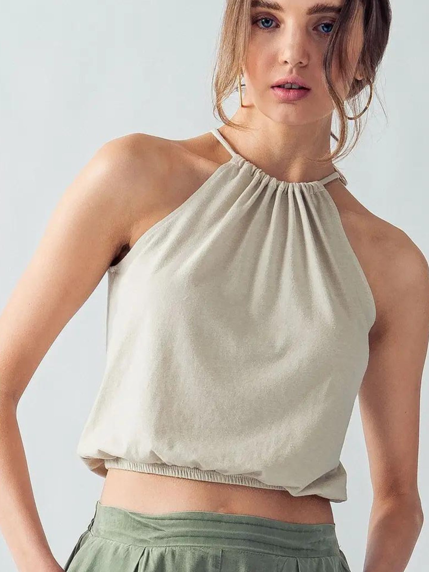 Halter Crop Top