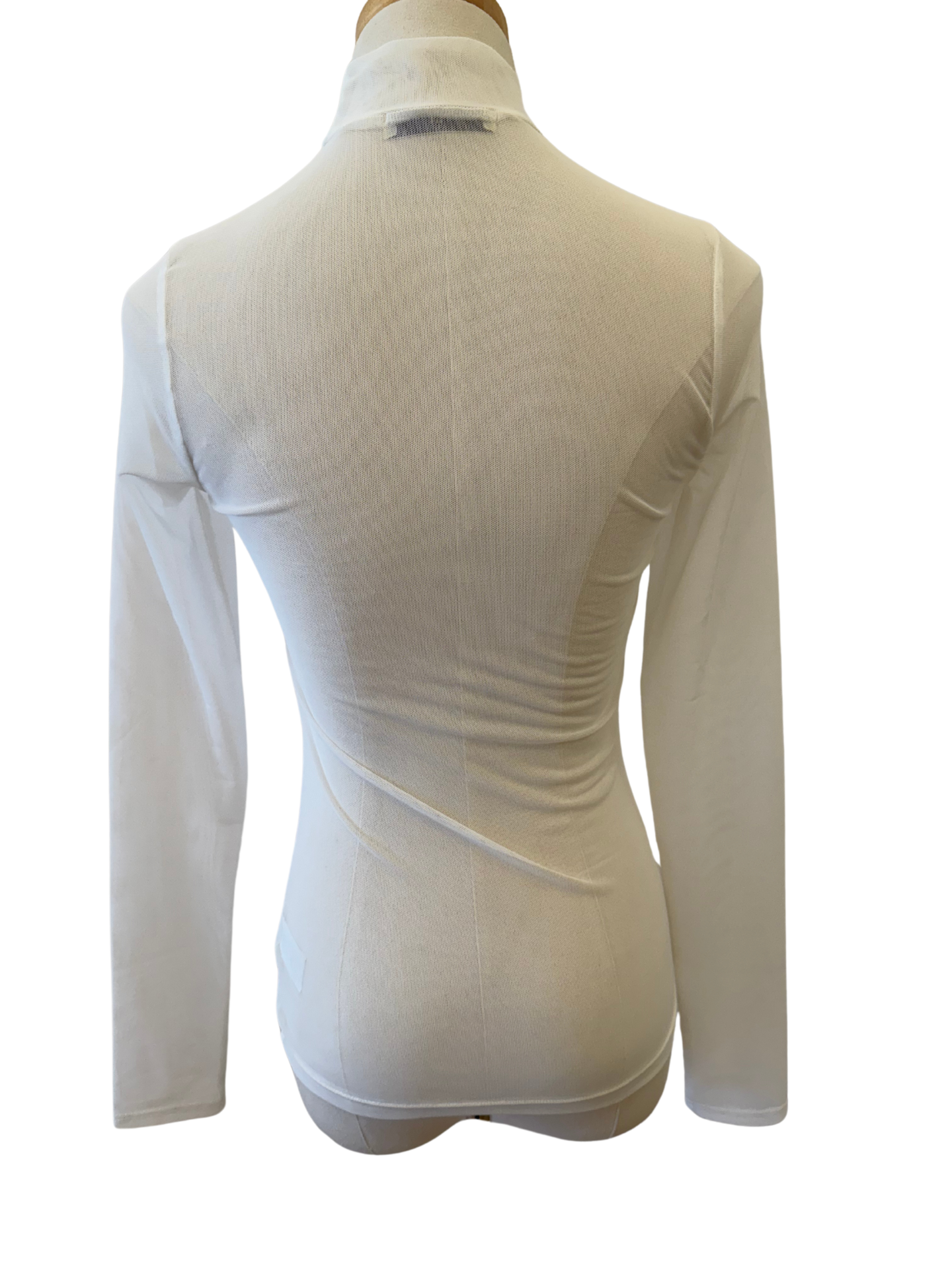 Mesh Mockneck Top - Mimi & Rae