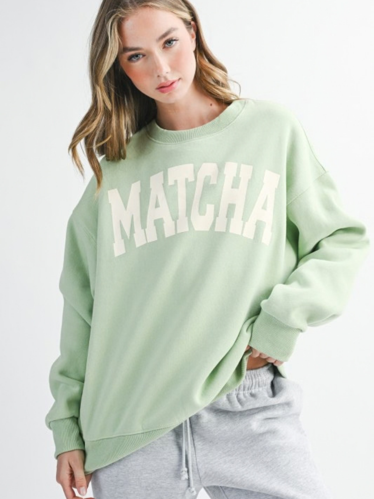 Matcha Crewneck Sweatshirt