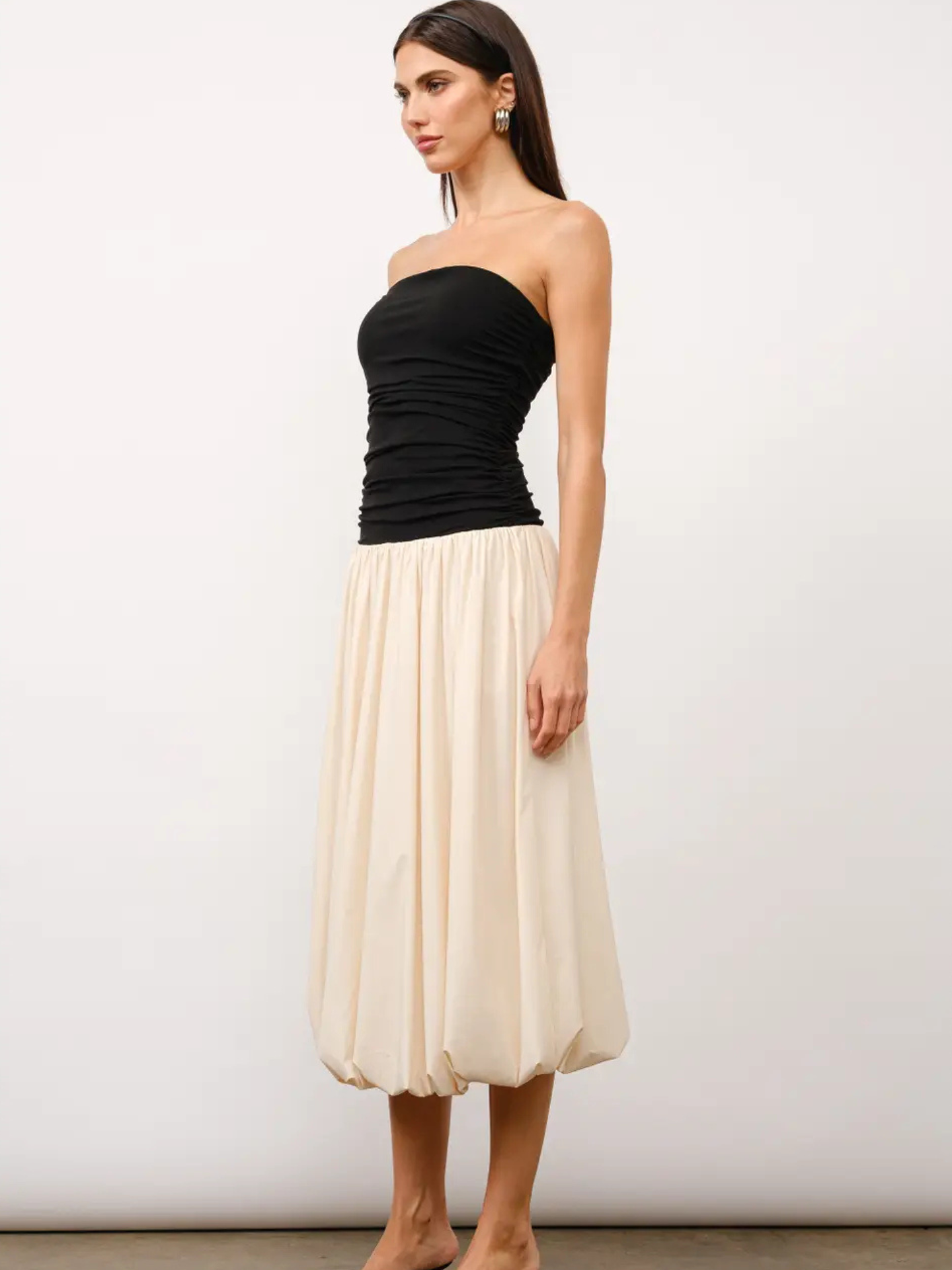 Strapless Bubble Dress - Mimi & Rae