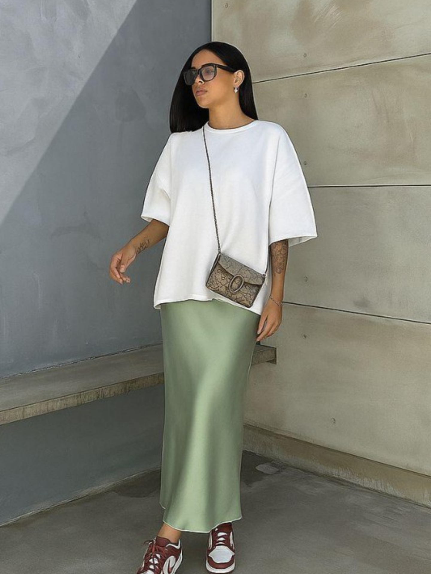 Midi Slip Skirt - Mimi & Rae