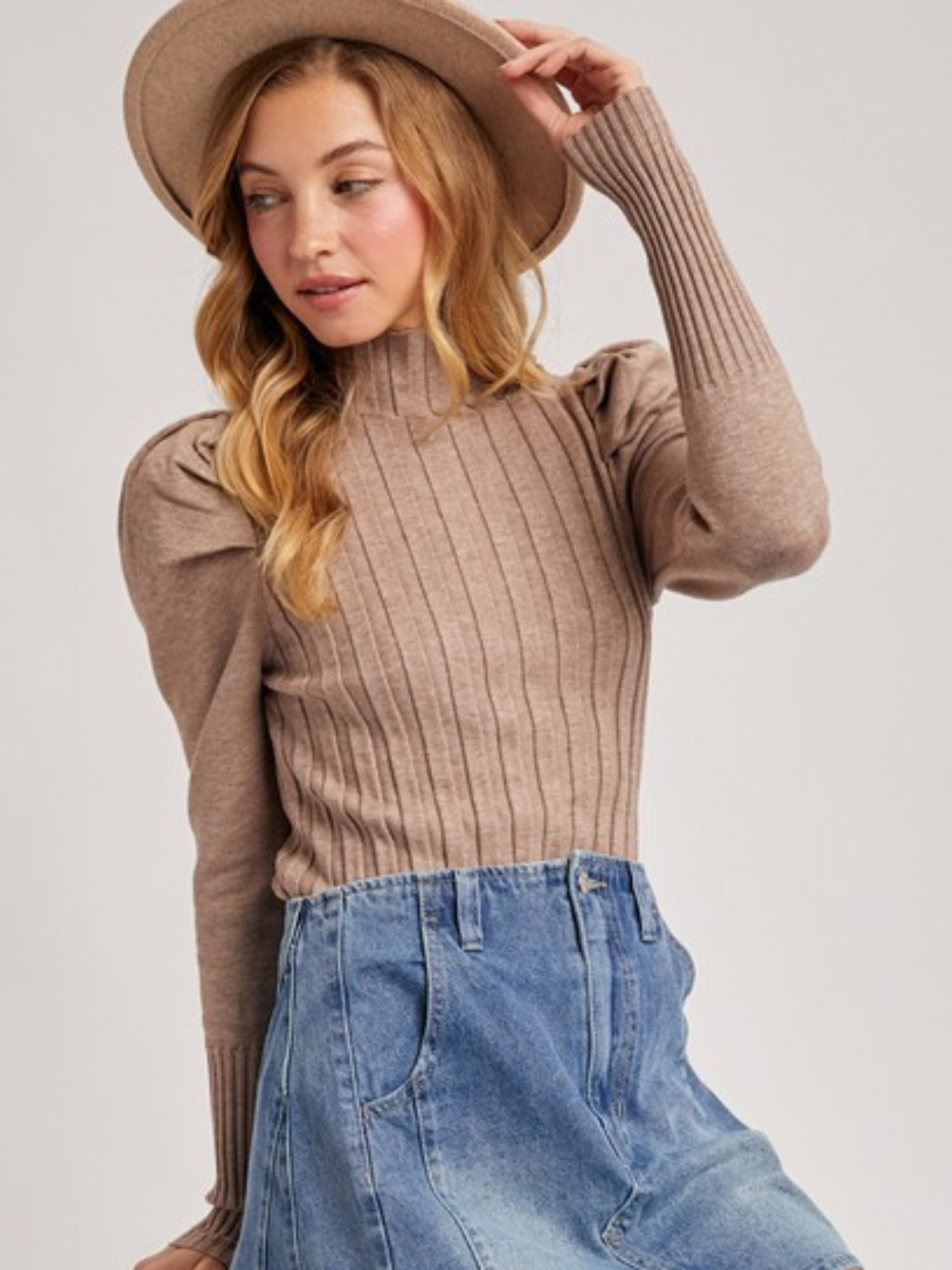 Puff Sleeve Sweater