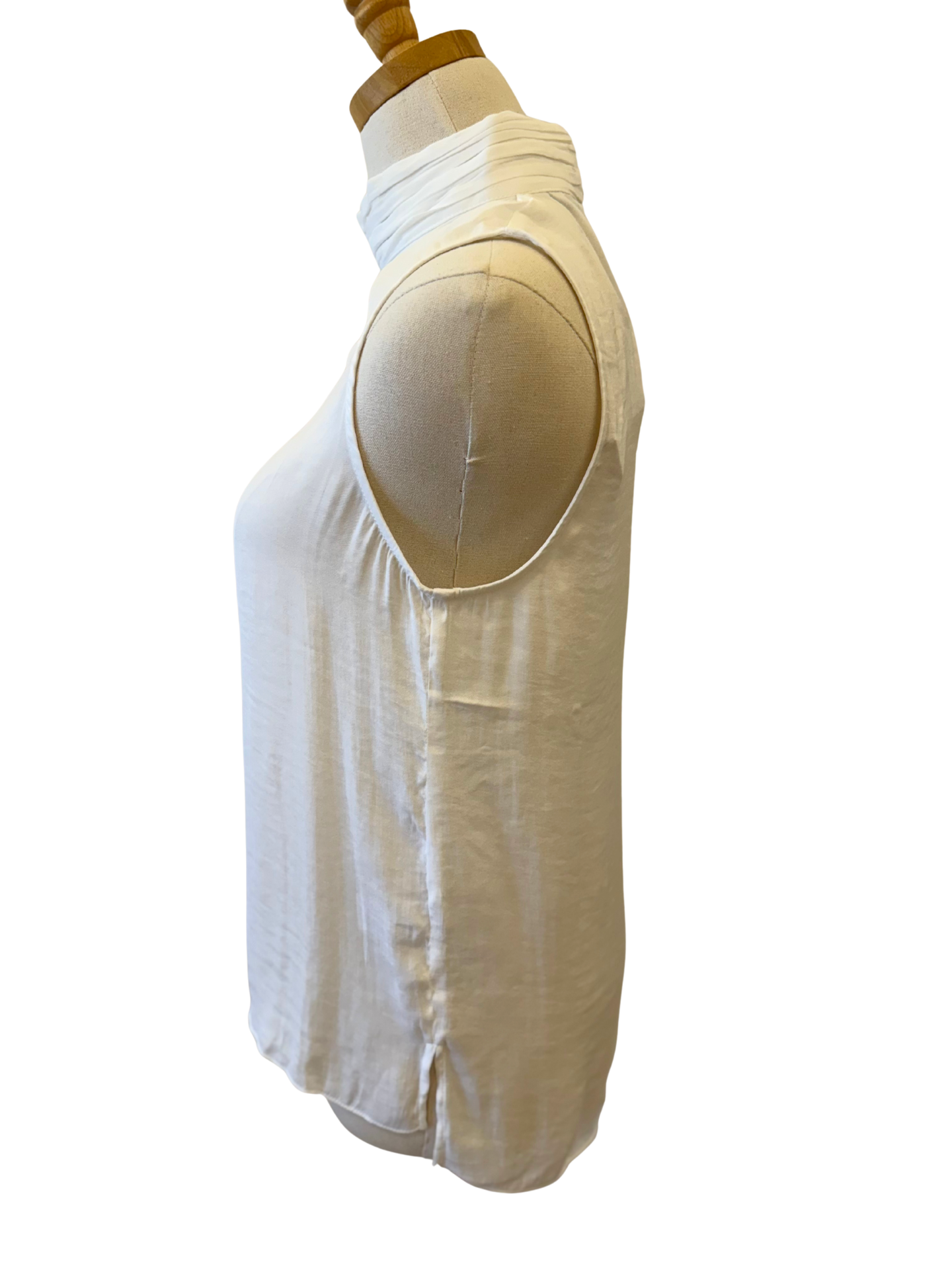 Pleated Mockneck Top - Mimi & Rae