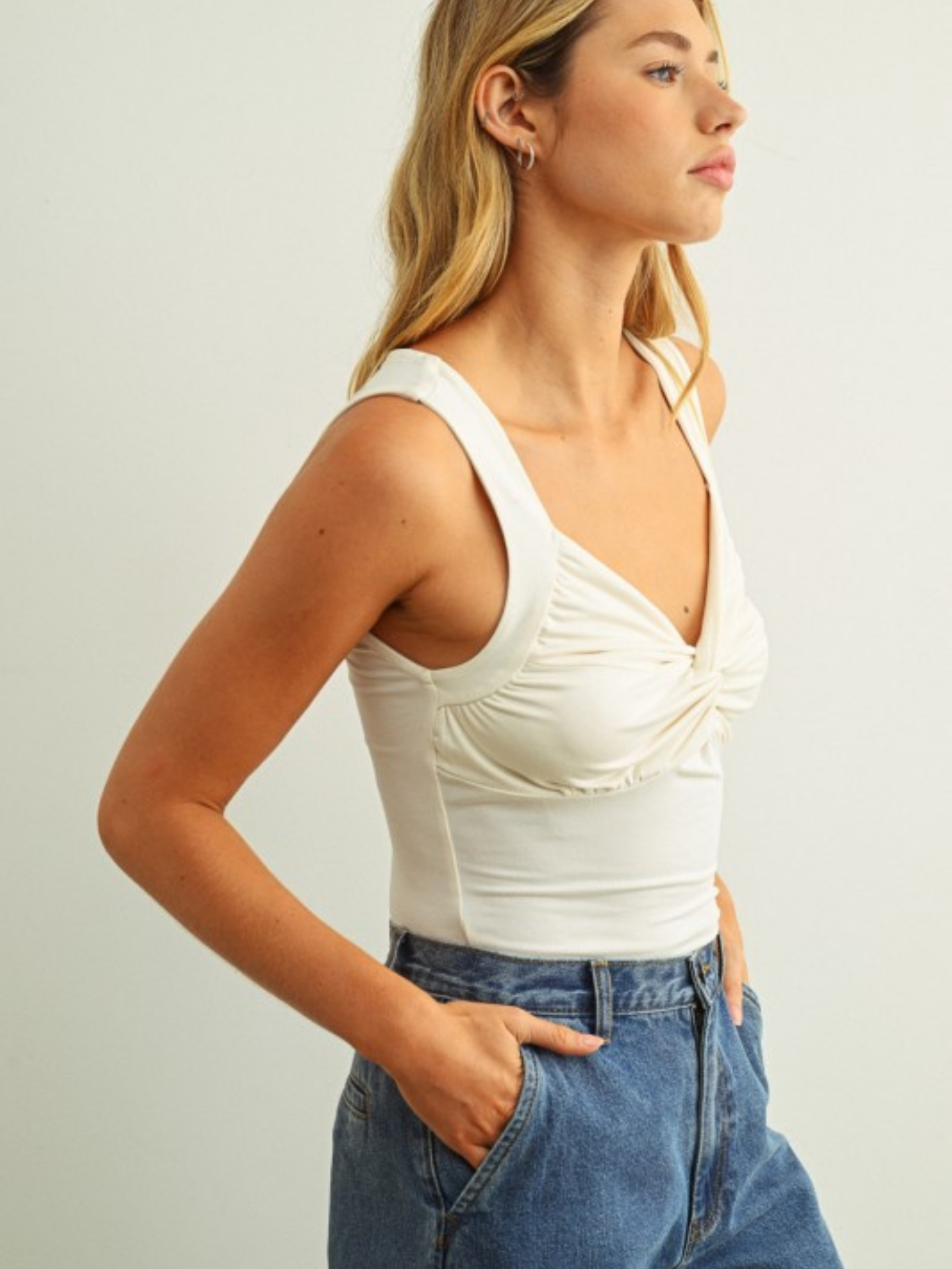 Twist Front Tank - Mimi & Rae