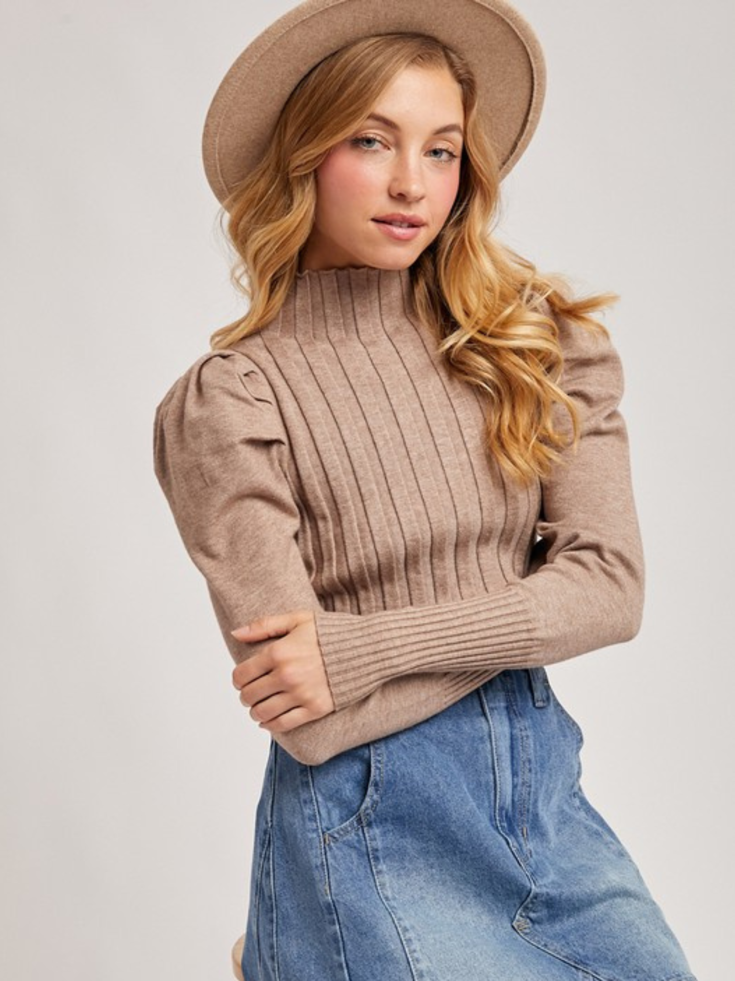 Puff Sleeve Sweater