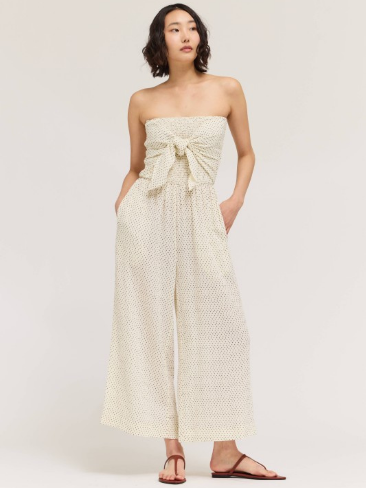 Hazel Gauze Jumpsuit