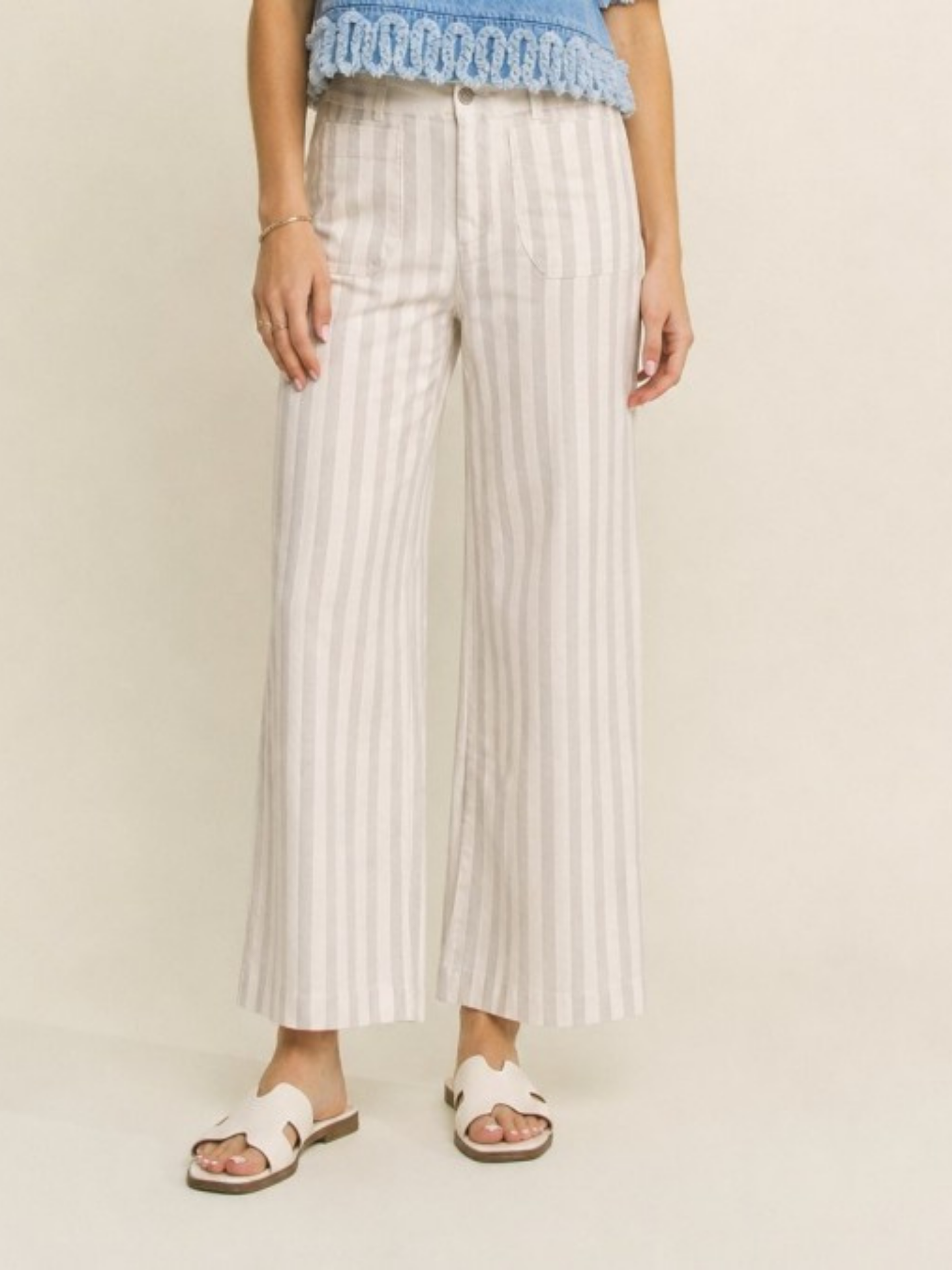 Cloud Stripe Pant