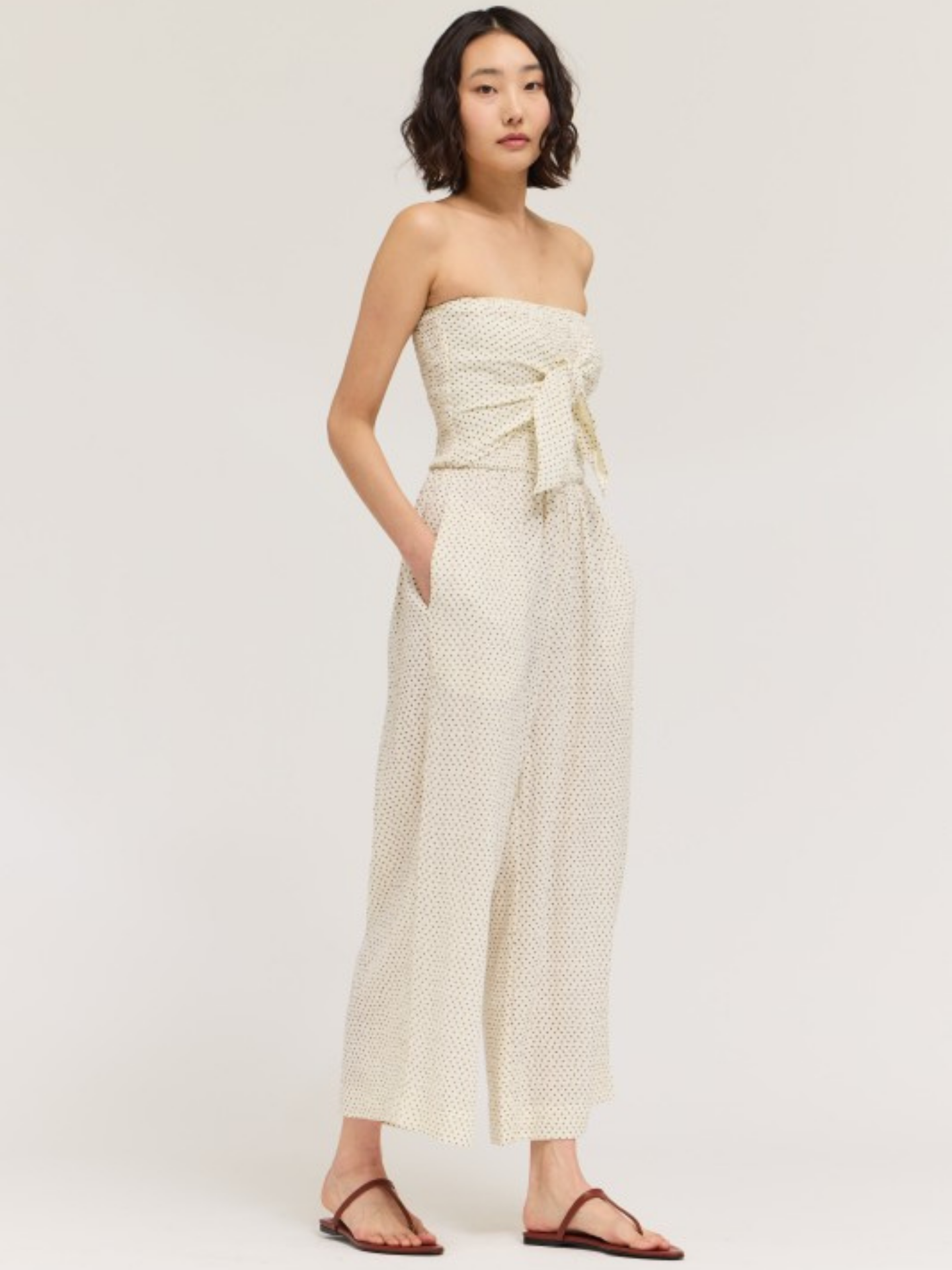 Hazel Gauze Jumpsuit