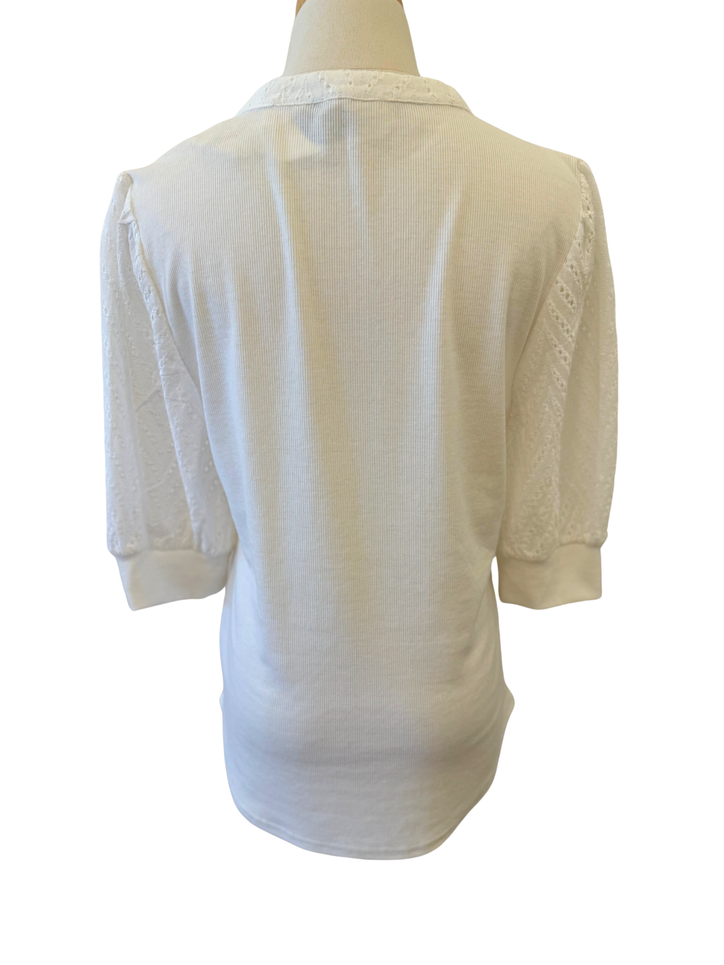 Puff Sleeve Top Size Large - Mimi & Rae