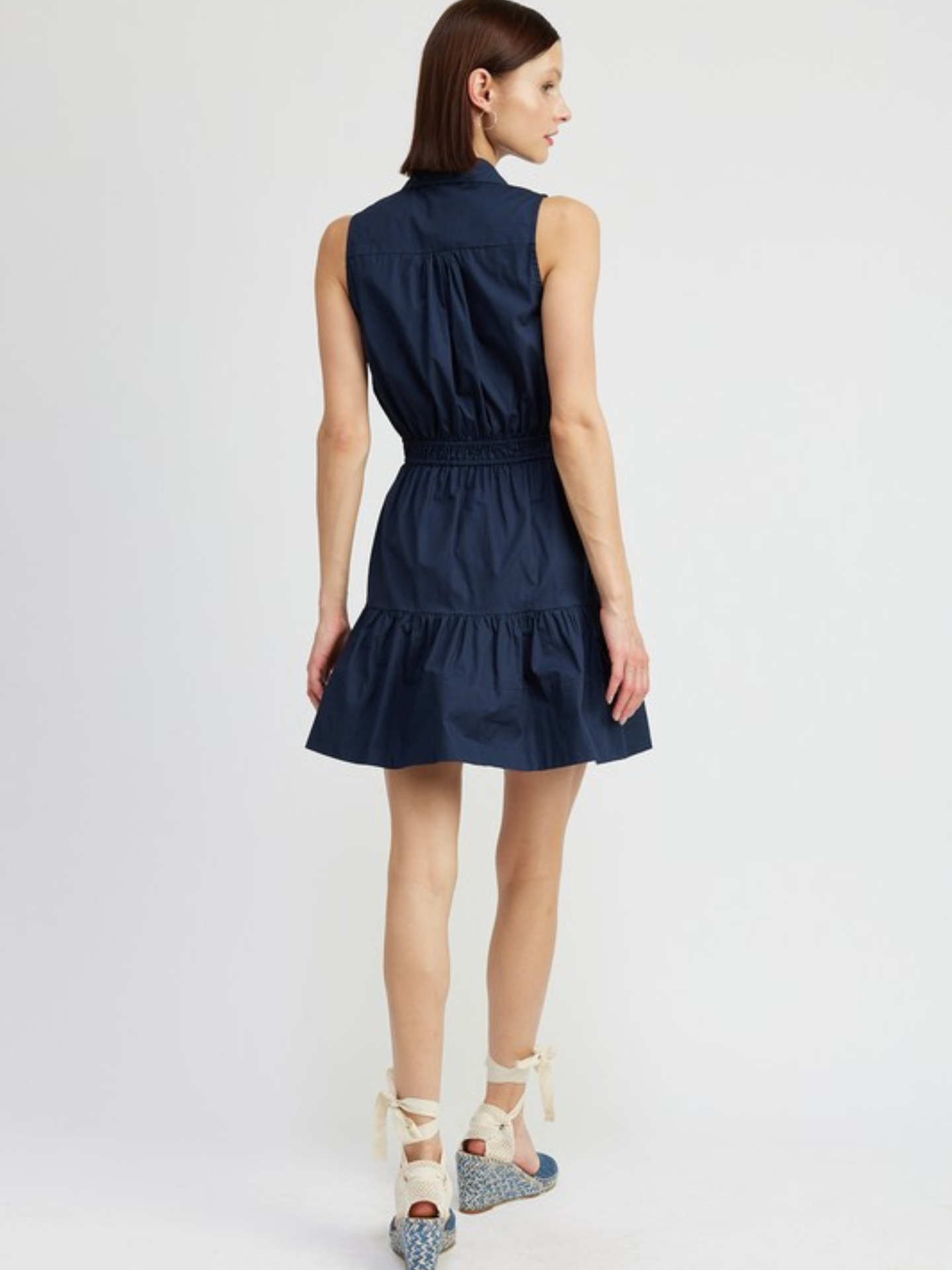 Collared Mini Dress - Mimi & Rae