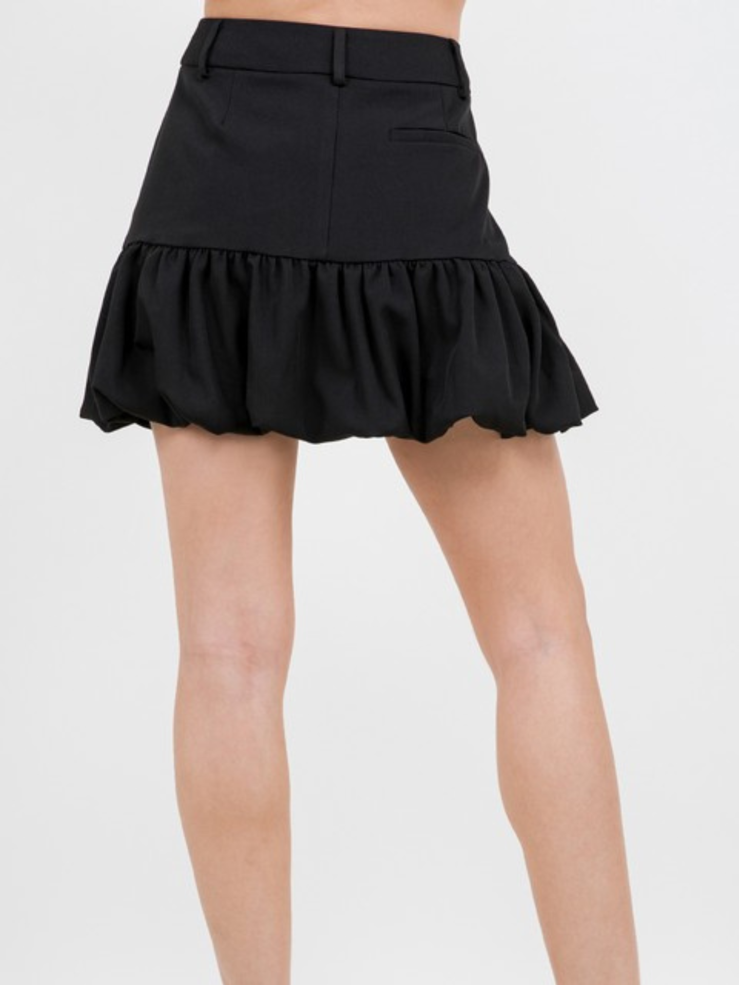 Structured Bubble Mini Skirt - Mimi & Rae