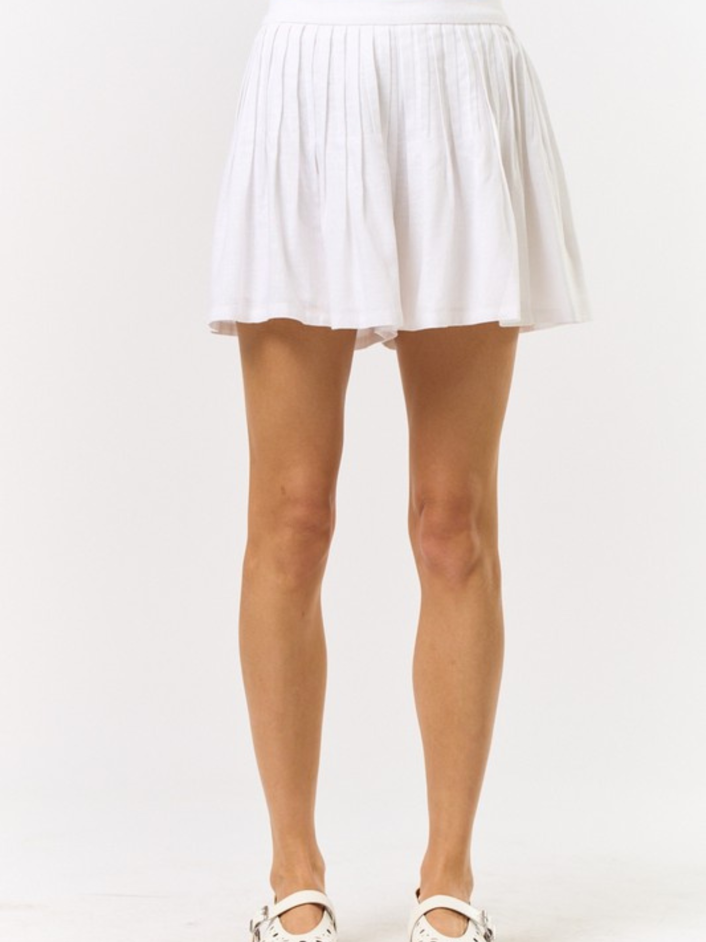 Pleated Shorts - Mimi & Rae