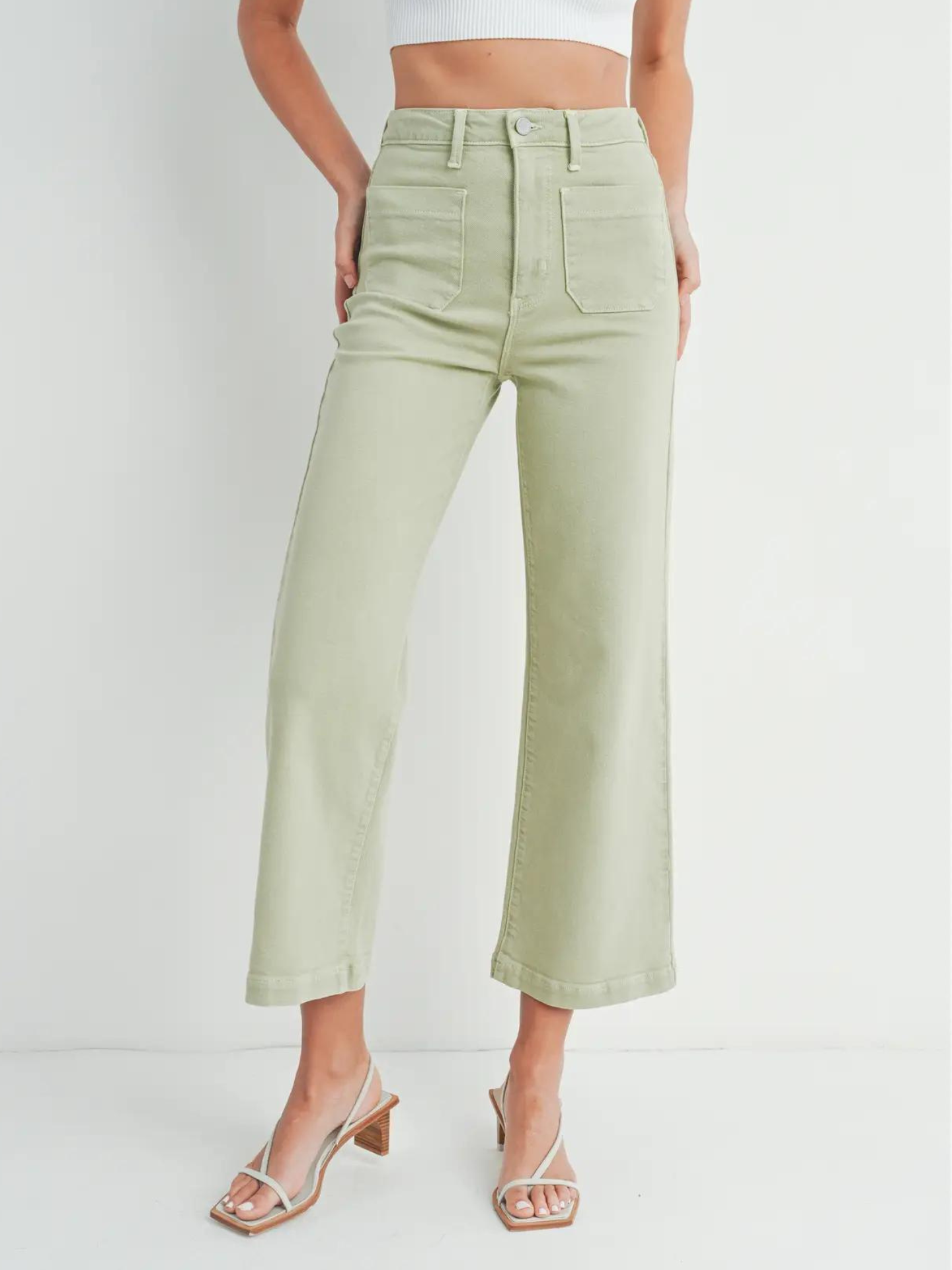 Sage Patch Pocket Pant