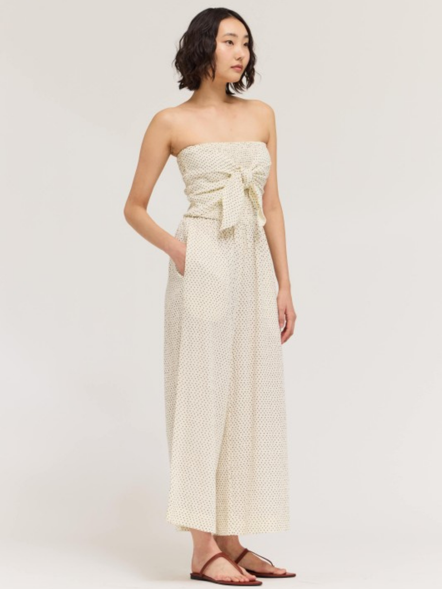 Hazel Gauze Jumpsuit