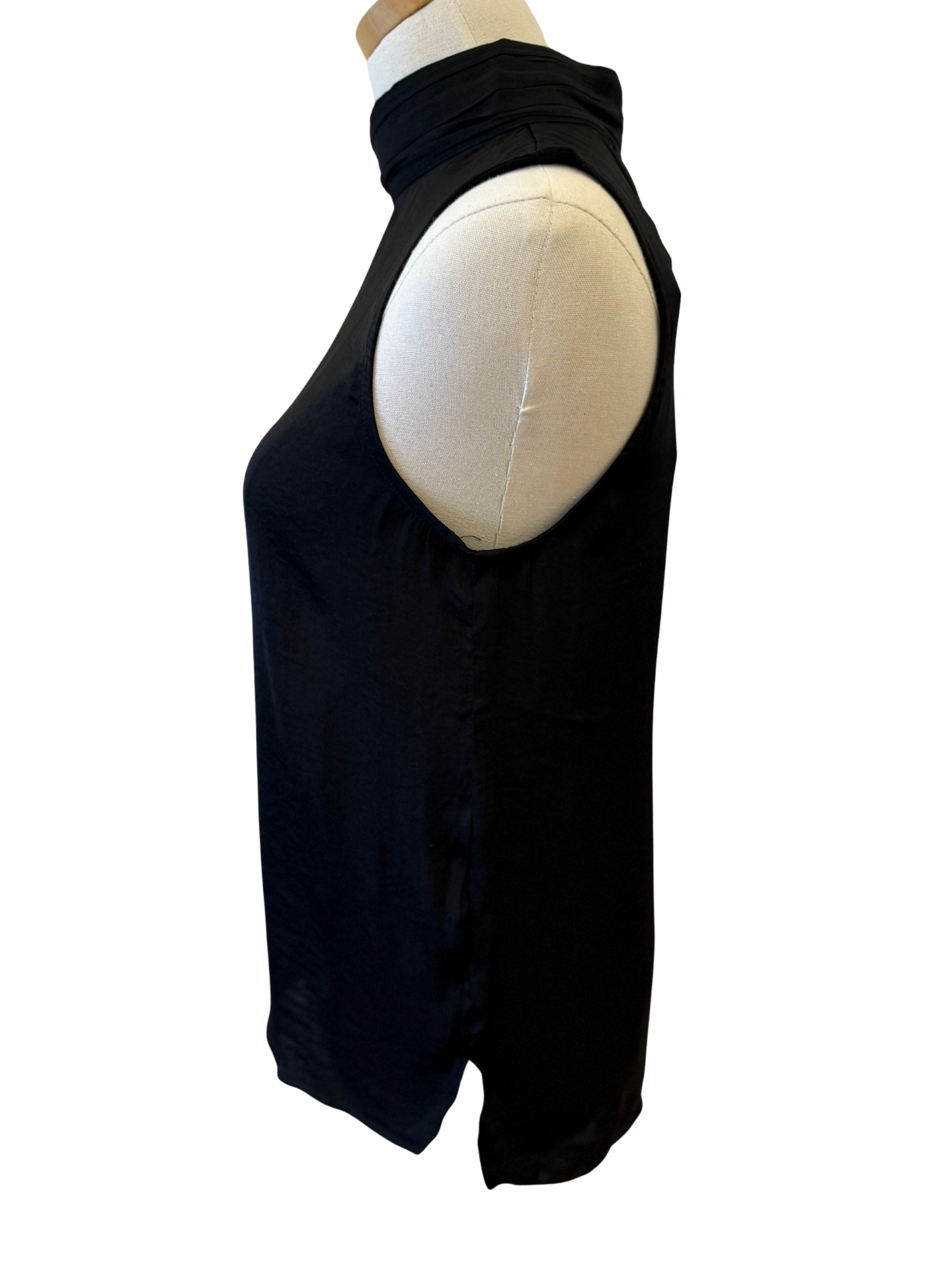 Pleated Mockneck Top - Mimi & Rae